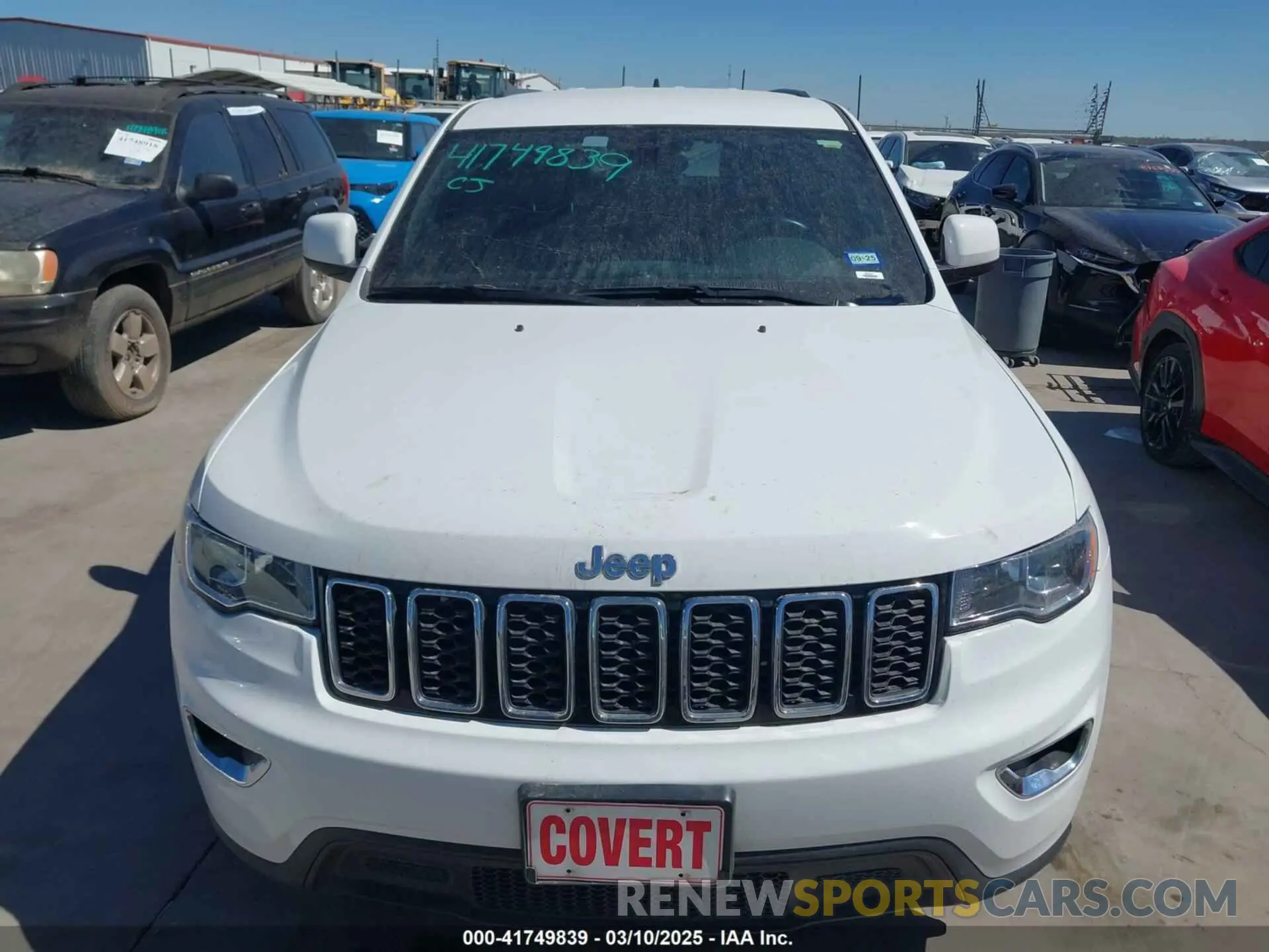 12 Photograph of a damaged car 1C4RJEAG7NC155843 JEEP GRAND CHEROKEE WK 2022