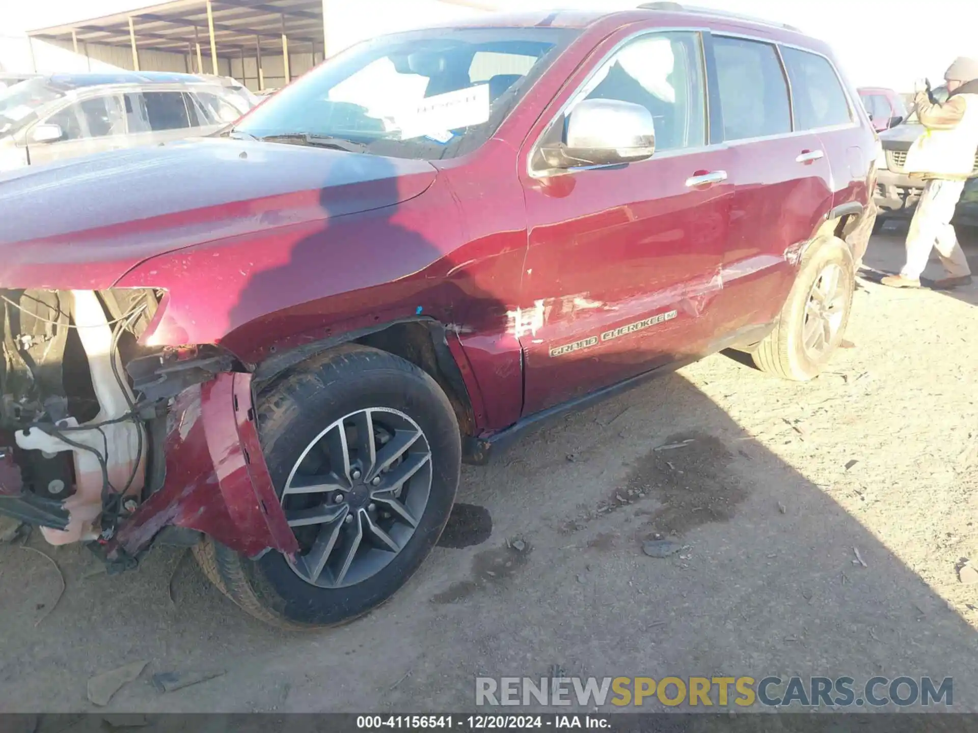 6 Photograph of a damaged car 1C4RJEBG3NC125673 JEEP GRAND CHEROKEE WK 2022