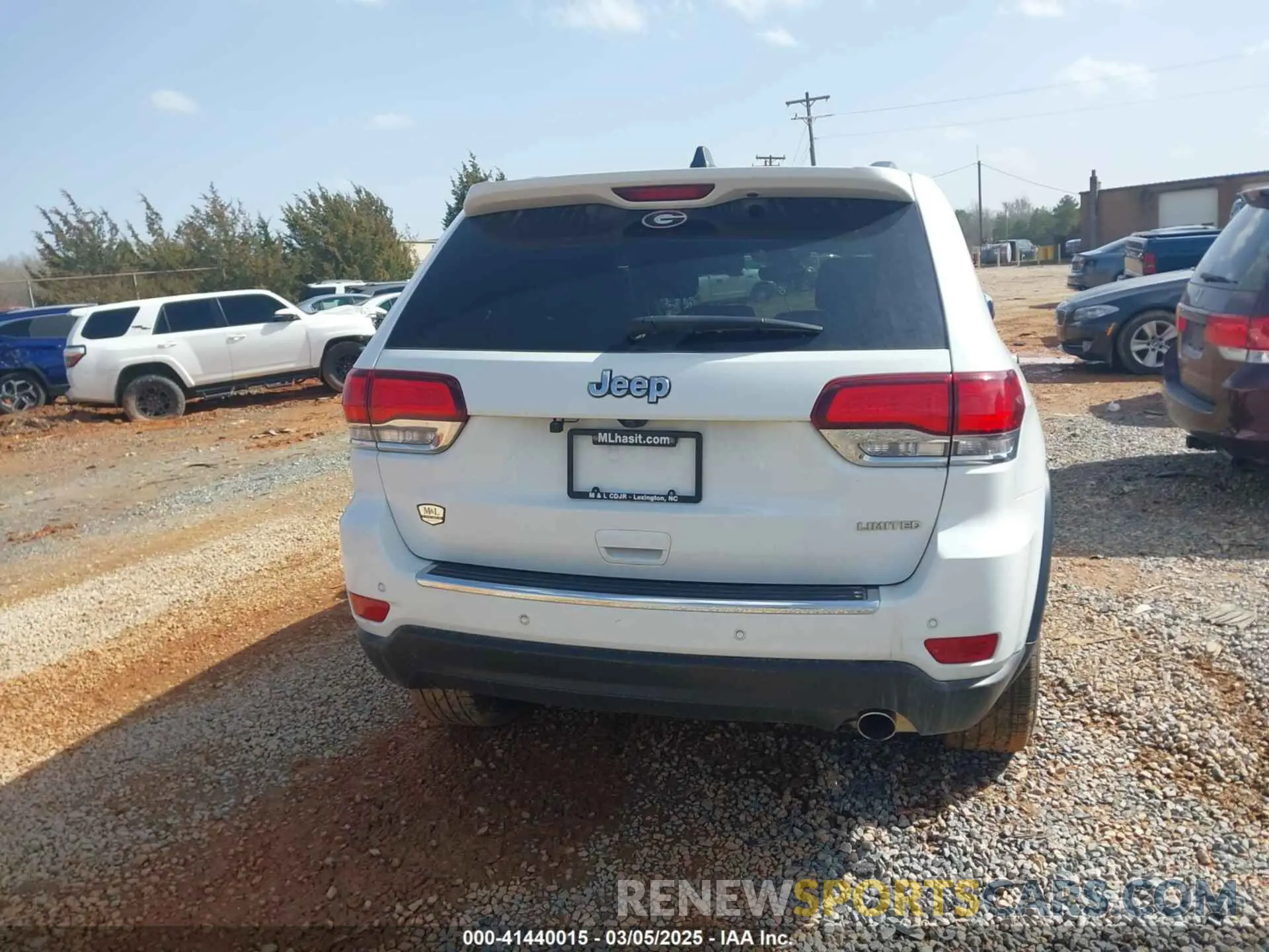 16 Photograph of a damaged car 1C4RJEBG4NC171643 JEEP GRAND CHEROKEE WK 2022