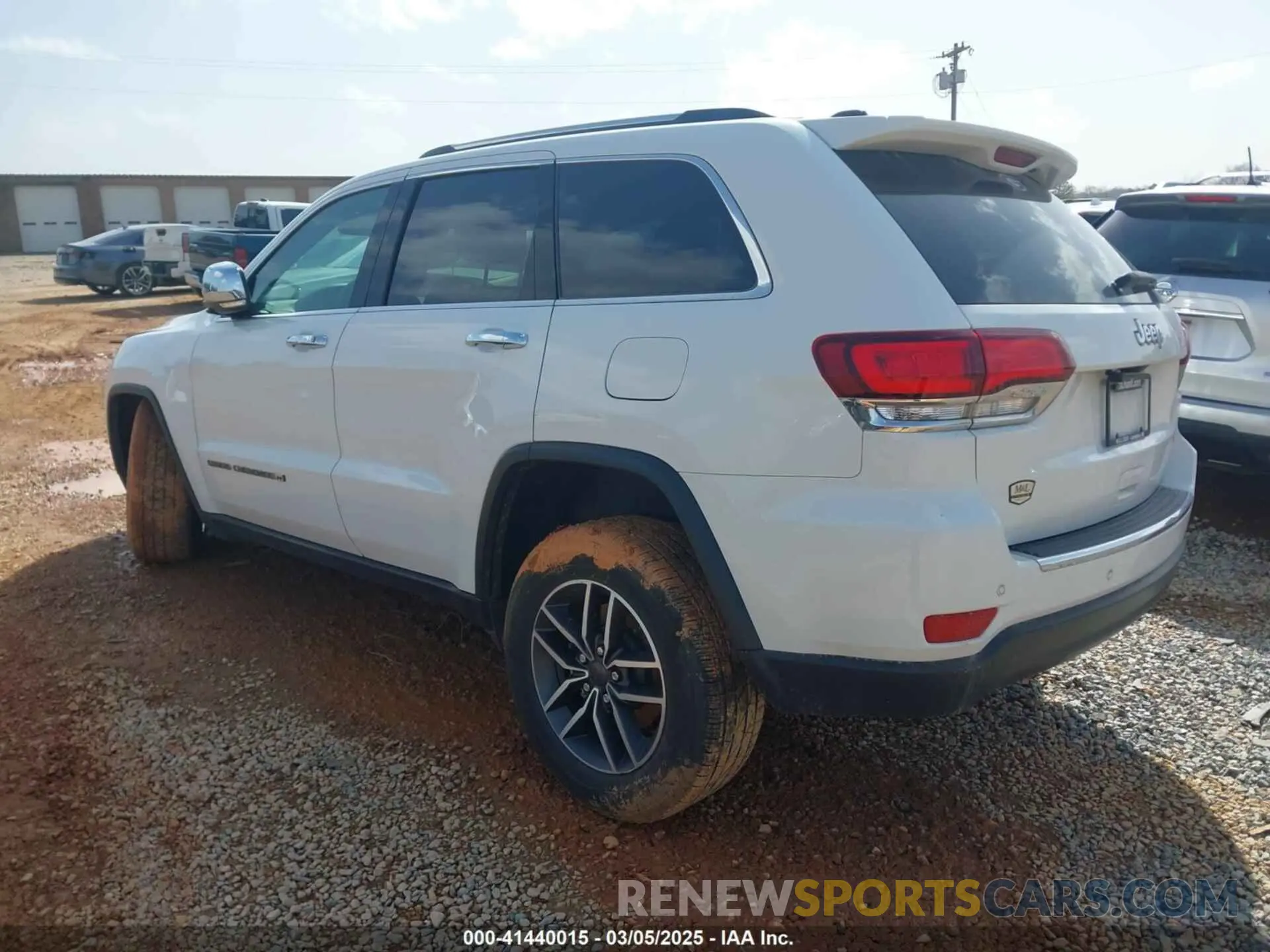 3 Photograph of a damaged car 1C4RJEBG4NC171643 JEEP GRAND CHEROKEE WK 2022