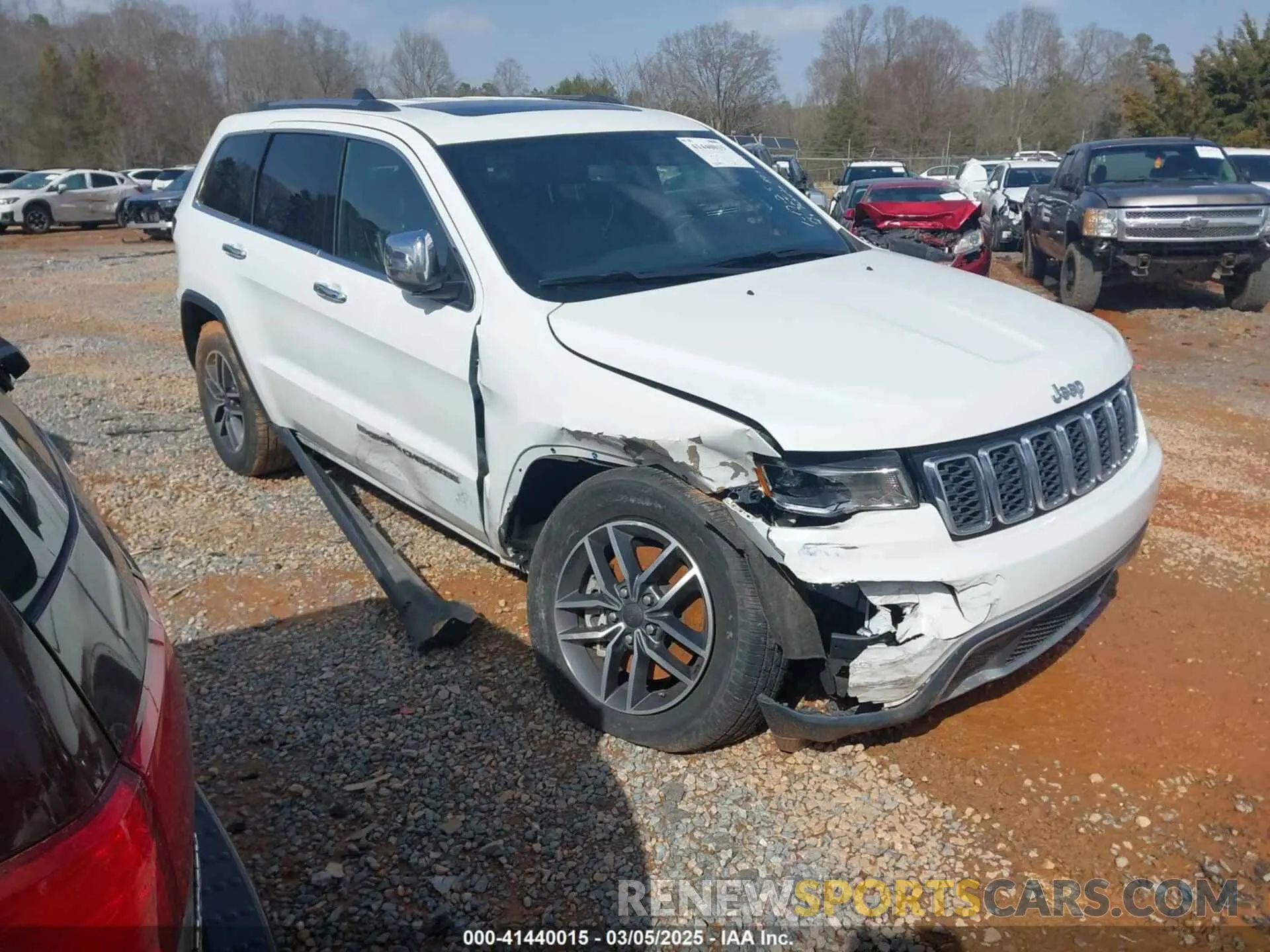6 Photograph of a damaged car 1C4RJEBG4NC171643 JEEP GRAND CHEROKEE WK 2022