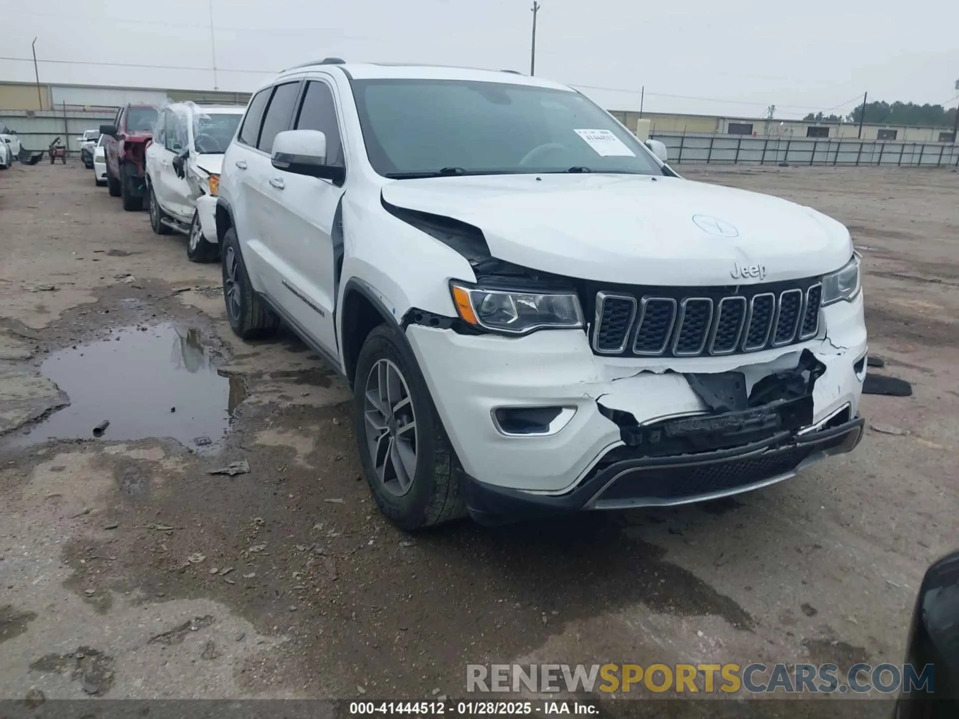 1 Photograph of a damaged car 1C4RJEBG5NC186720 JEEP GRAND CHEROKEE WK 2022