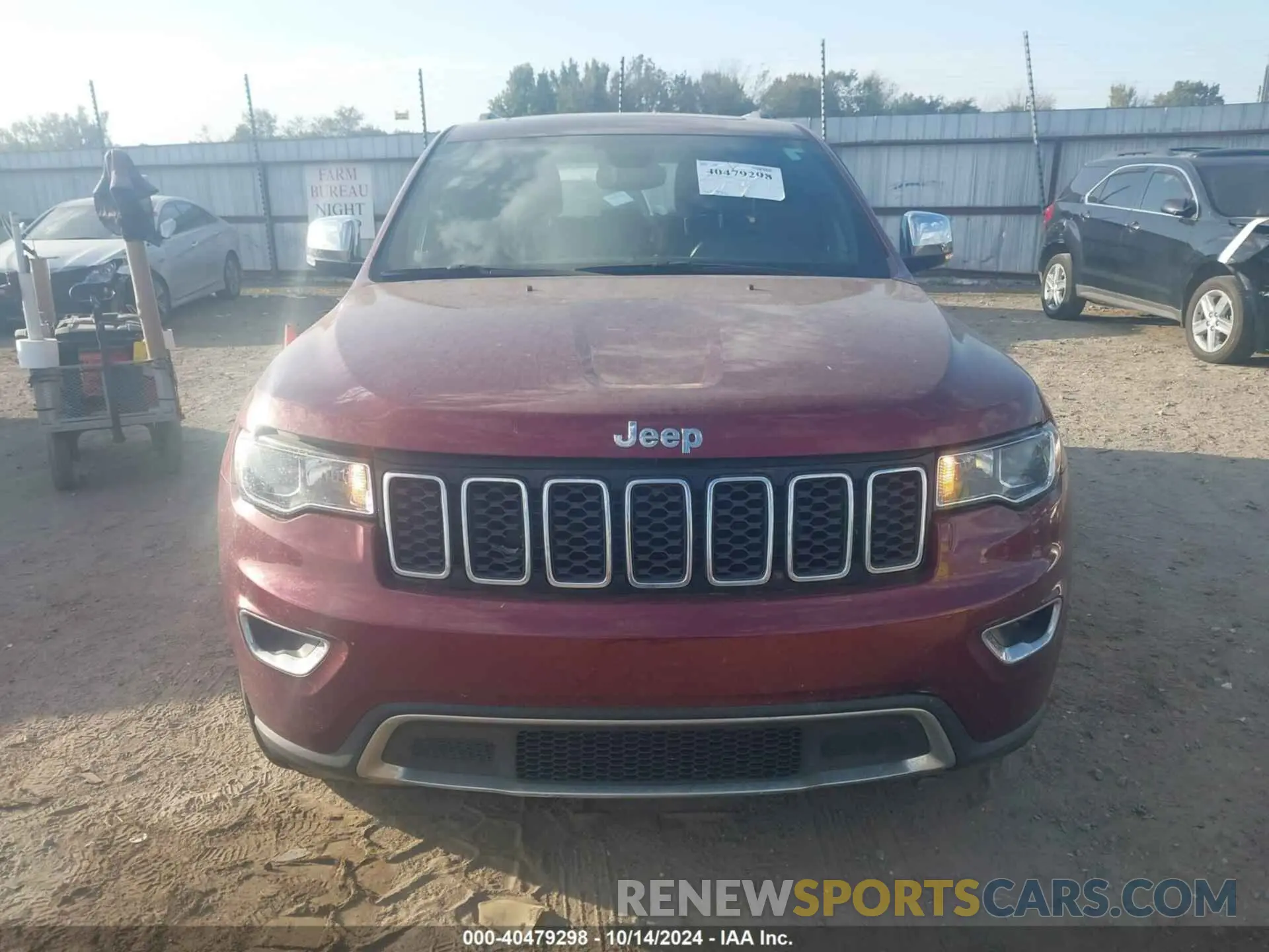 11 Photograph of a damaged car 1C4RJEBG8NC171774 JEEP GRAND CHEROKEE WK 2022