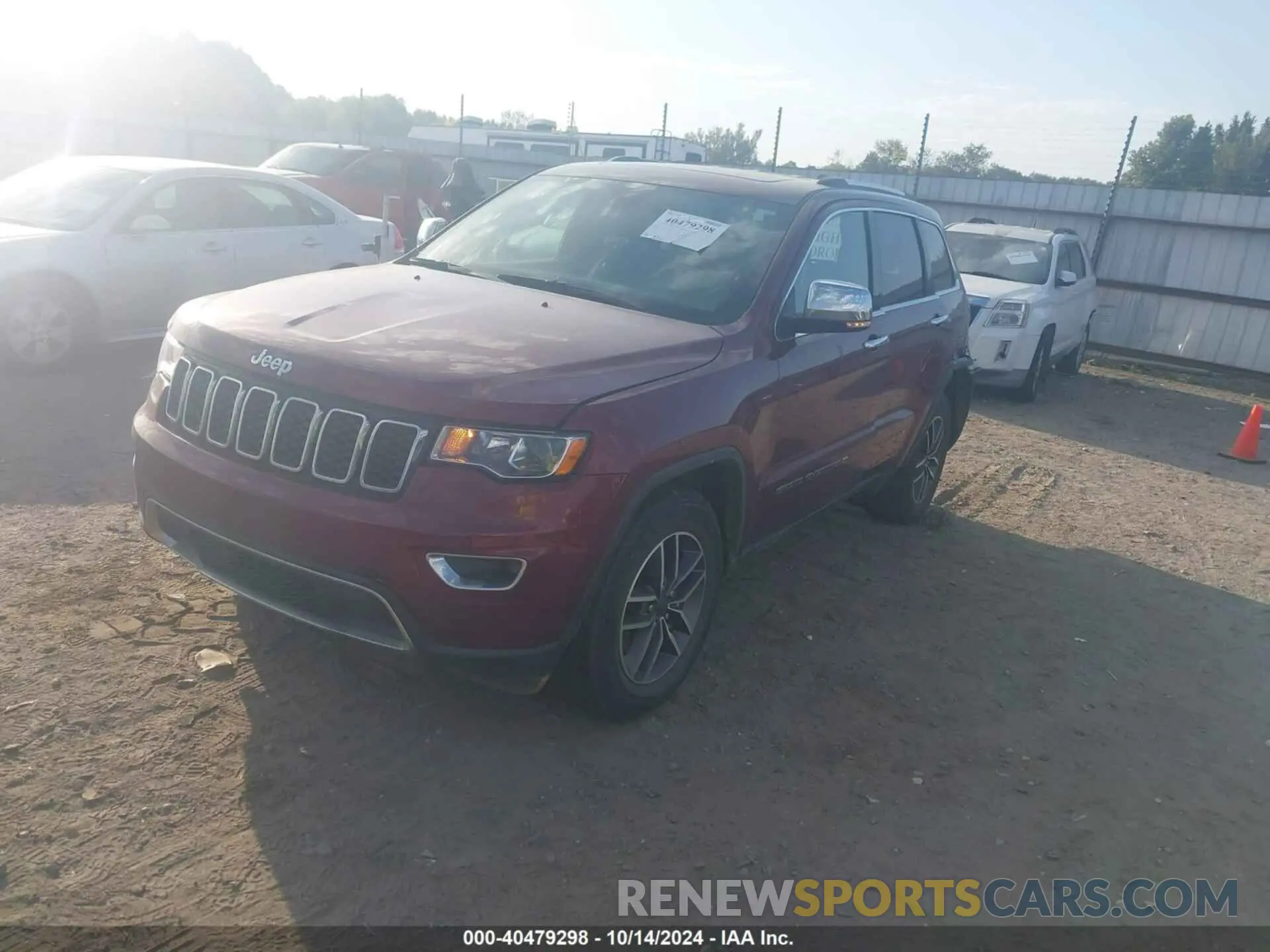 2 Photograph of a damaged car 1C4RJEBG8NC171774 JEEP GRAND CHEROKEE WK 2022