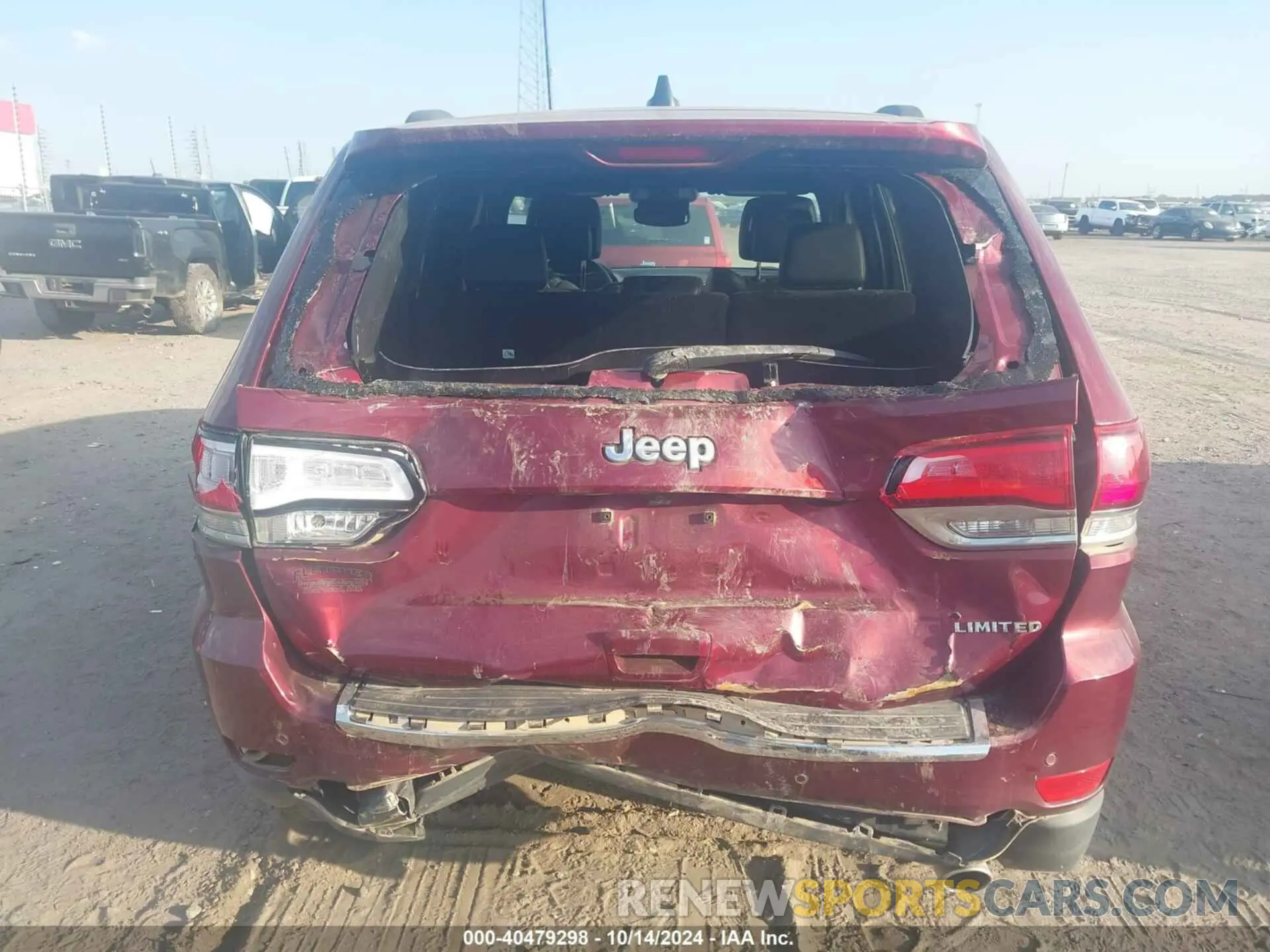 6 Photograph of a damaged car 1C4RJEBG8NC171774 JEEP GRAND CHEROKEE WK 2022