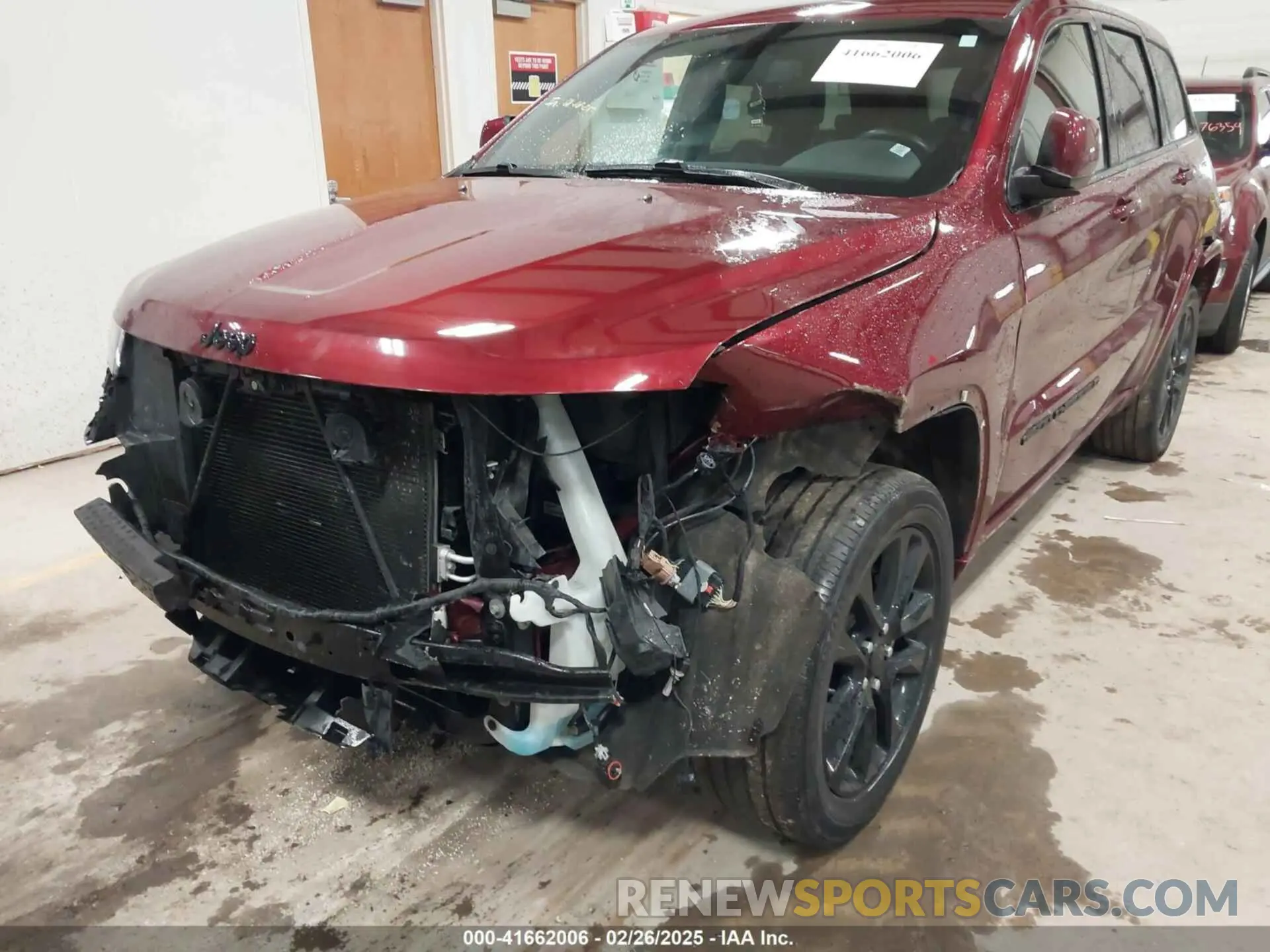 6 Photograph of a damaged car 1C4RJFAGXNC117898 JEEP GRAND CHEROKEE WK 2022