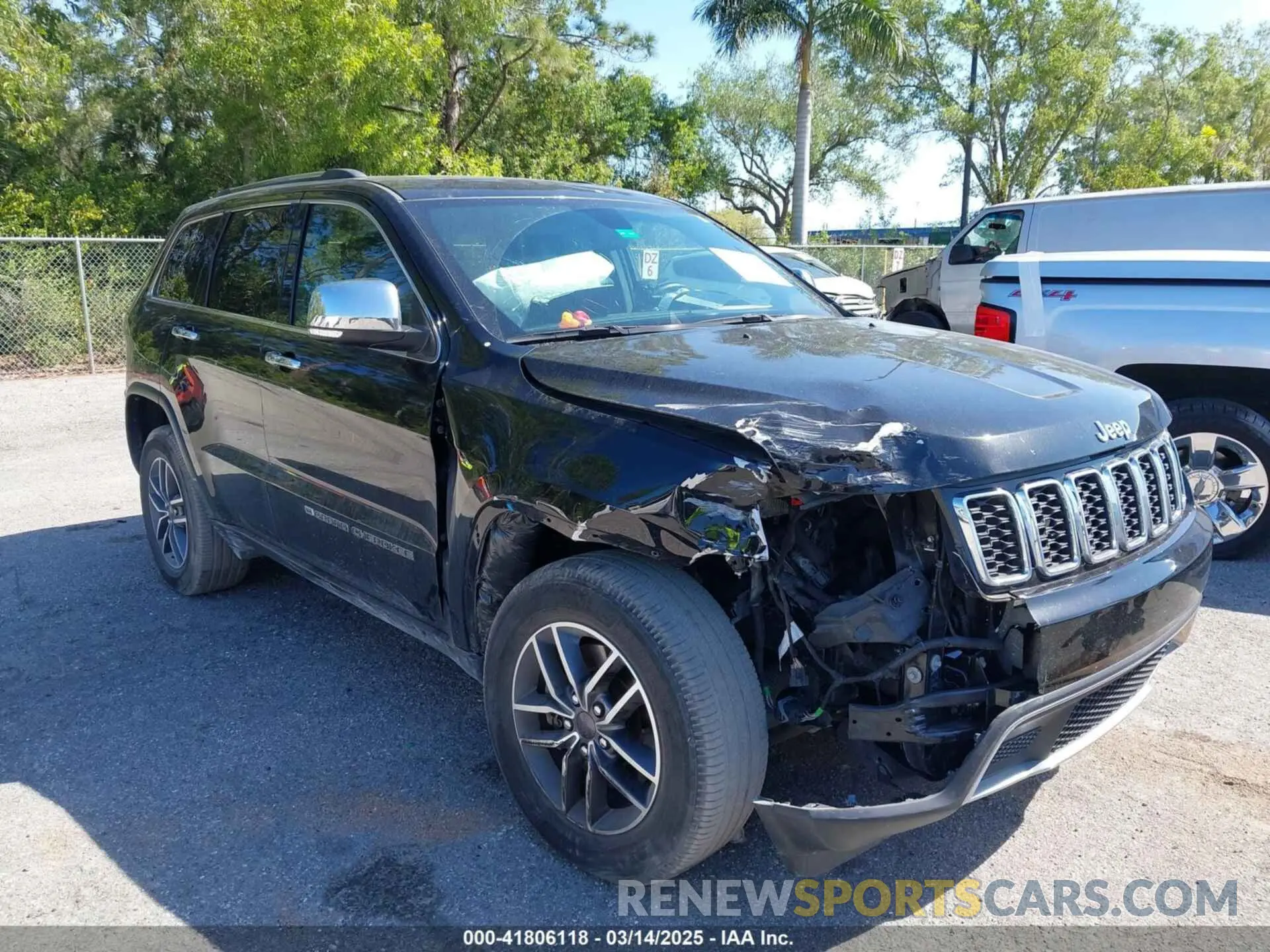 6 Photograph of a damaged car 1C4RJFBG2NC143233 JEEP GRAND CHEROKEE WK 2022