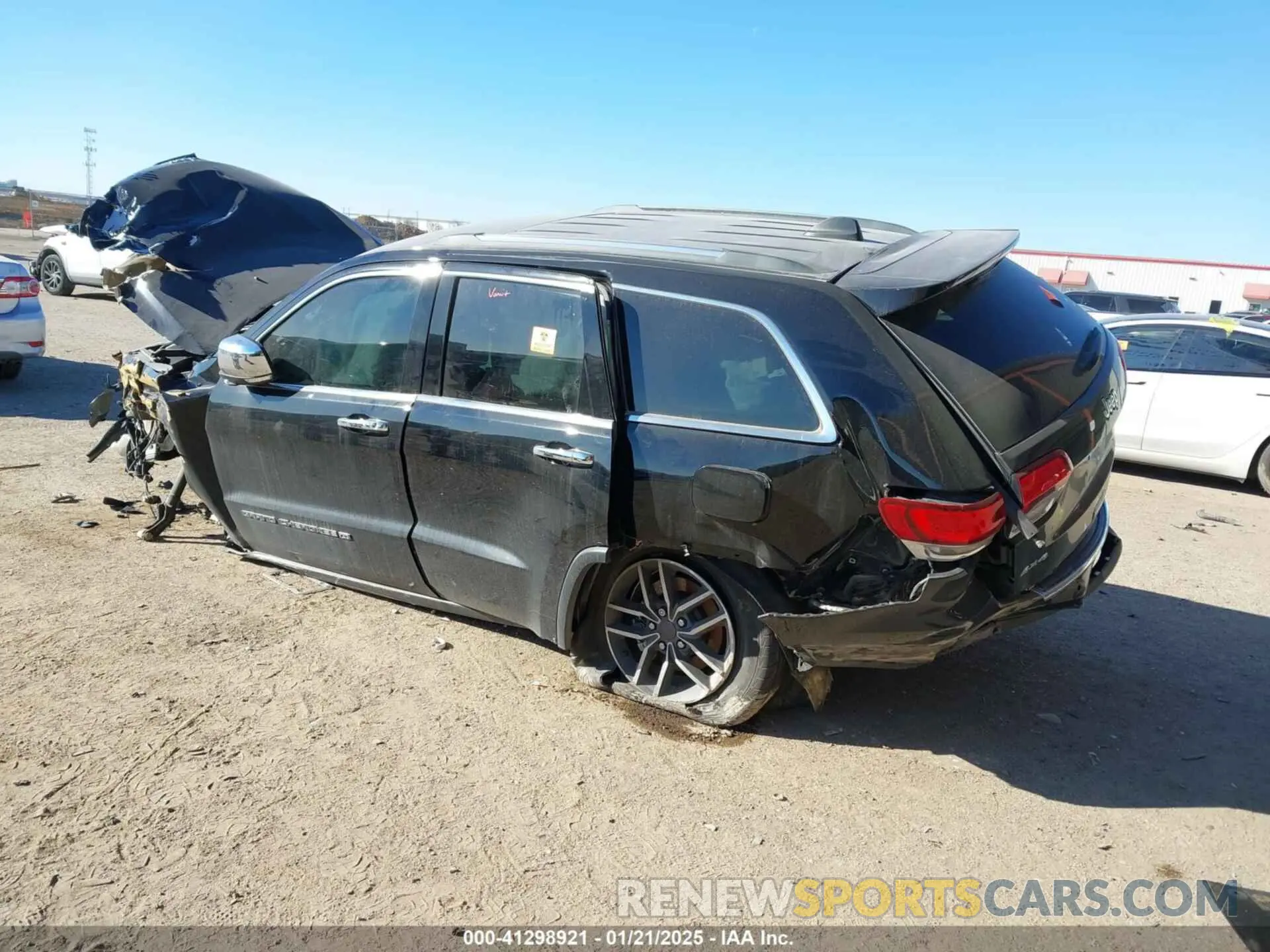3 Photograph of a damaged car 1C4RJFBG3NC166164 JEEP GRAND CHEROKEE WK 2022