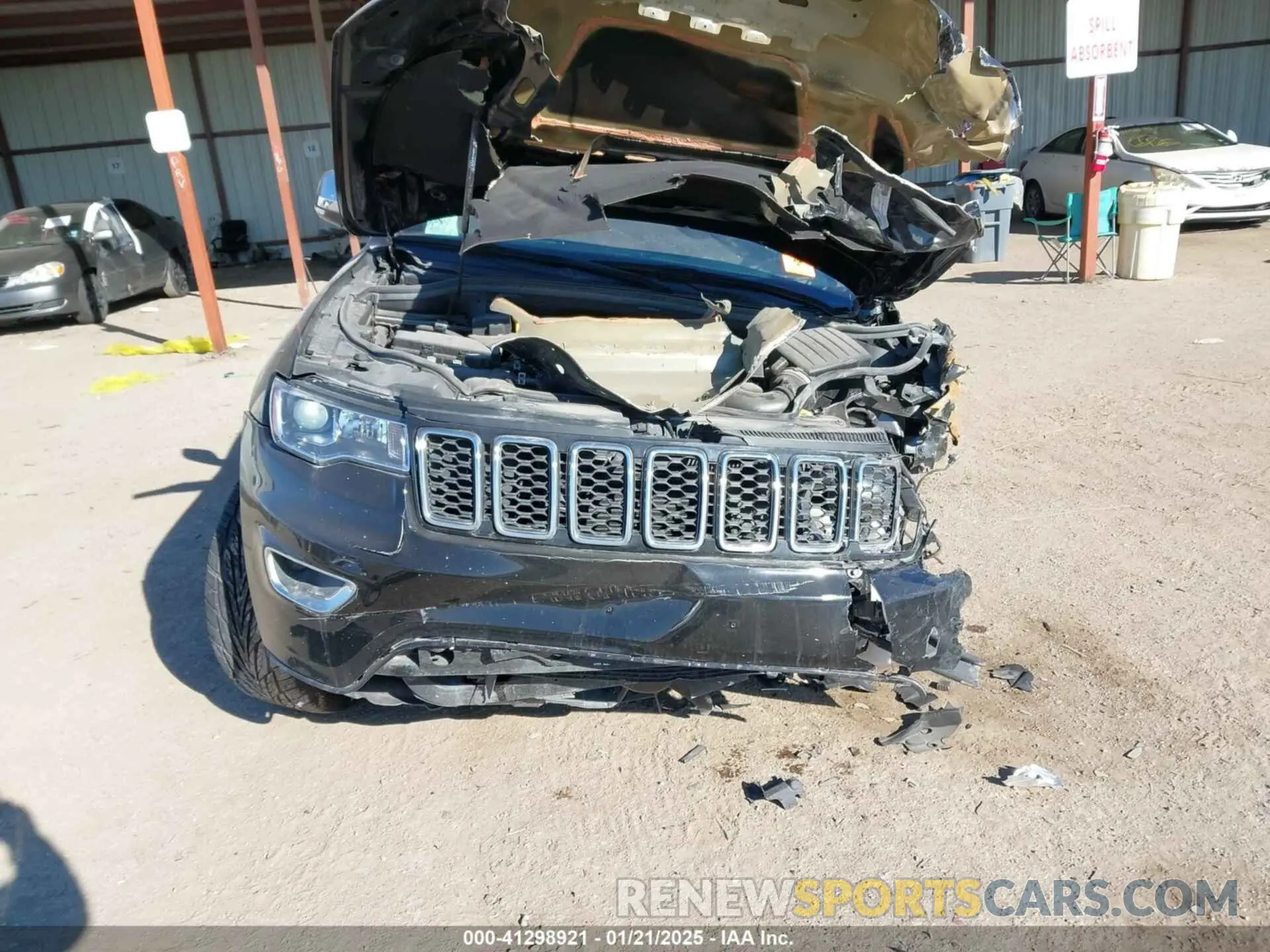 6 Photograph of a damaged car 1C4RJFBG3NC166164 JEEP GRAND CHEROKEE WK 2022