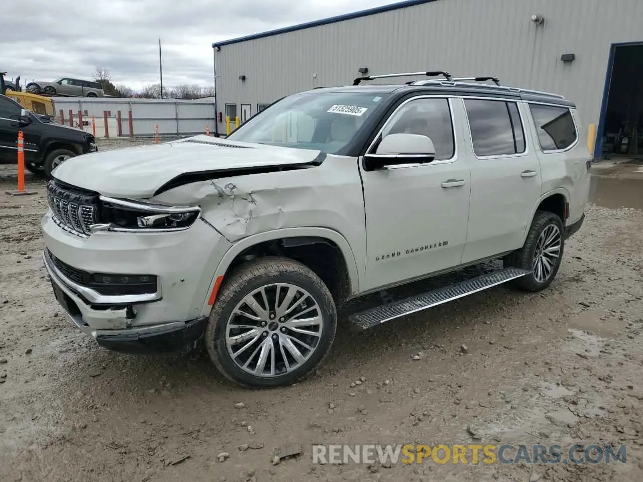 1 Photograph of a damaged car 1C4SJVGJ8NS184925 JEEP GRAND WAGO 2022