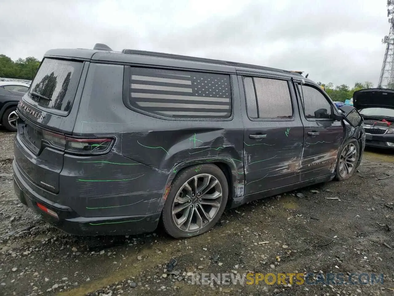 3 Photograph of a damaged car 1C4SJSGP1PS534403 JEEP GRAND WAGO 2023
