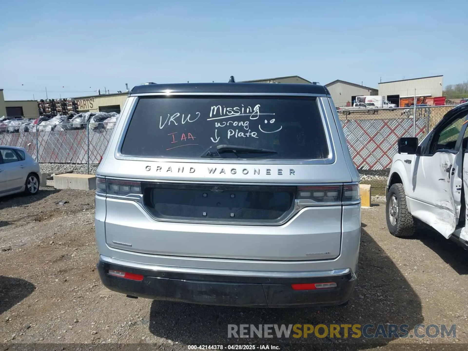 16 Photograph of a damaged car 1C4SJVFP3PS540397 JEEP GRAND WAGONEER 2023