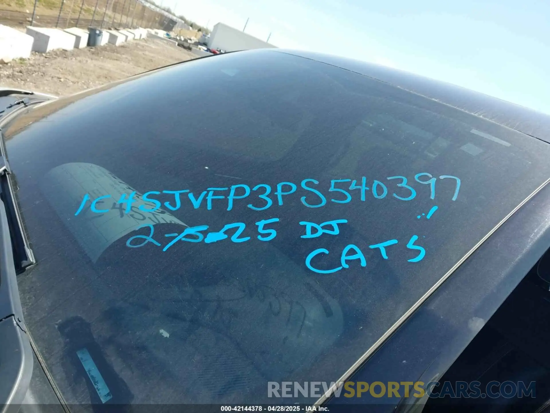 9 Photograph of a damaged car 1C4SJVFP3PS540397 JEEP GRAND WAGONEER 2023