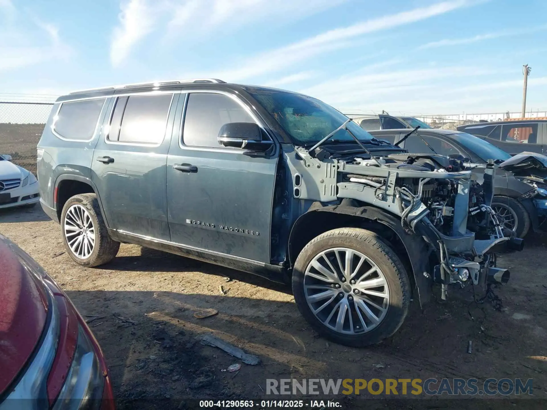 1 Photograph of a damaged car 1C4SJVGP5PS503687 JEEP GRAND WAGONEER 2023