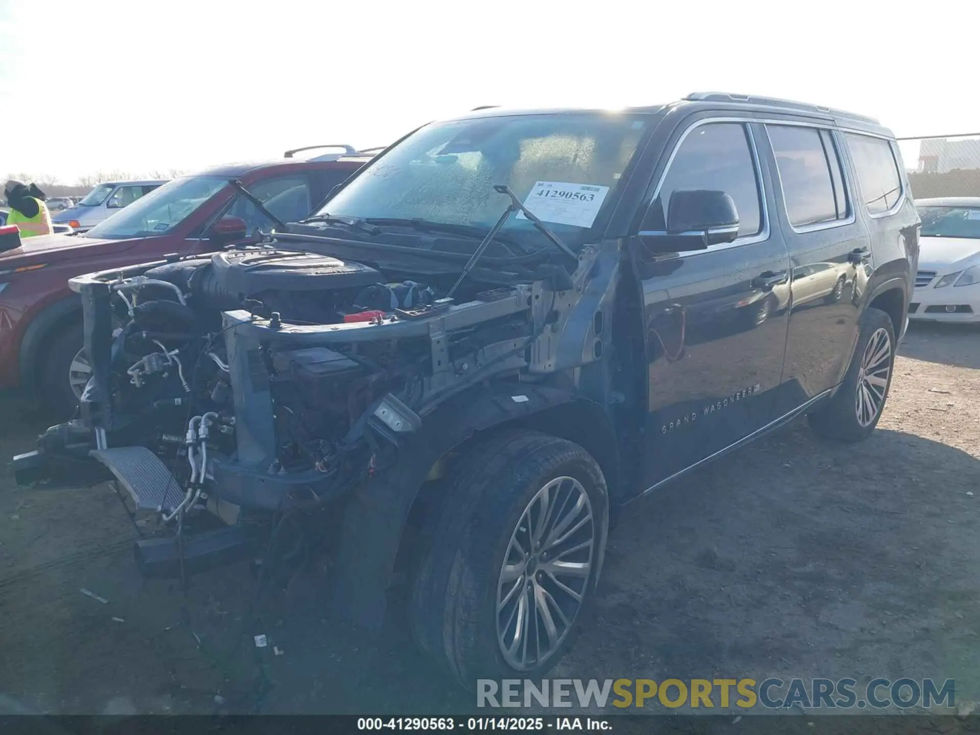 2 Photograph of a damaged car 1C4SJVGP5PS503687 JEEP GRAND WAGONEER 2023