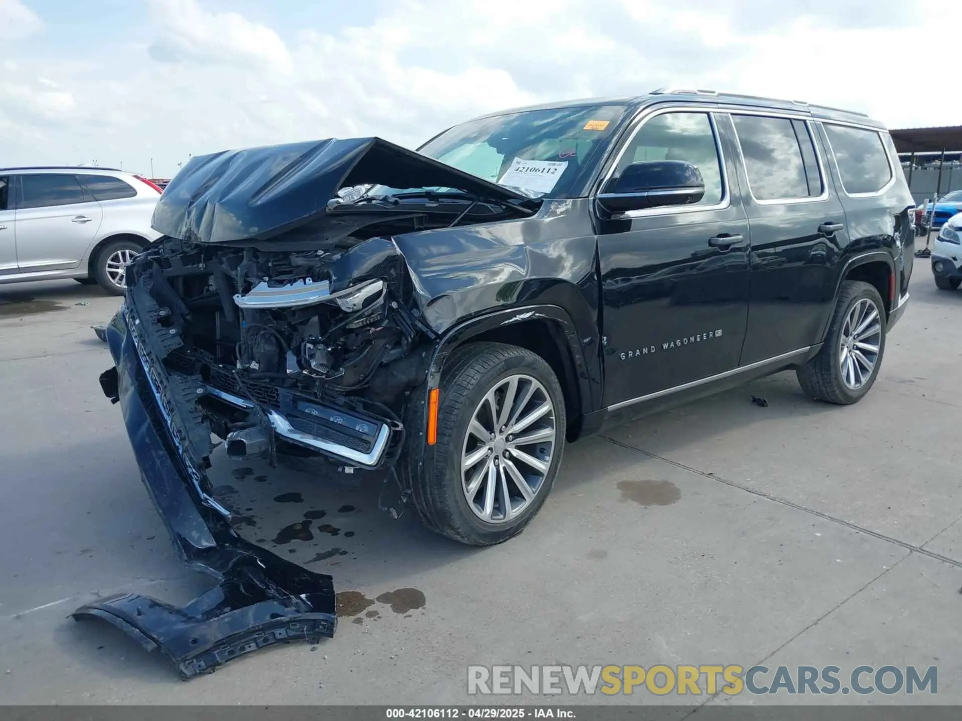 2 Photograph of a damaged car 1C4SJVGP0SS502293 JEEP GRAND WAGONEER 2025
