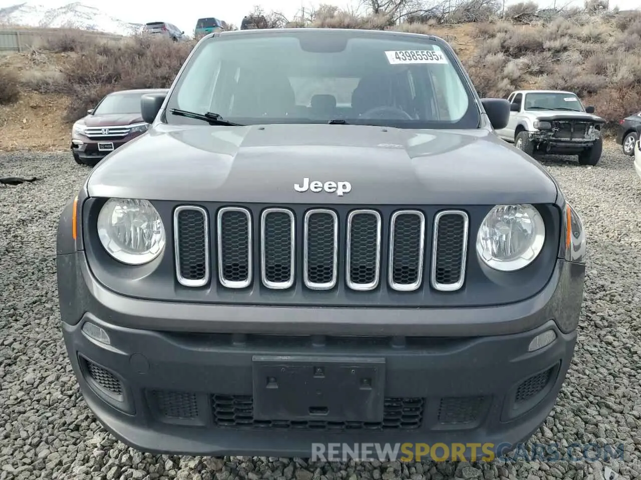 5 Photograph of a damaged car ZACCJBAW7GPD63778 JEEP RENEGADE 2019