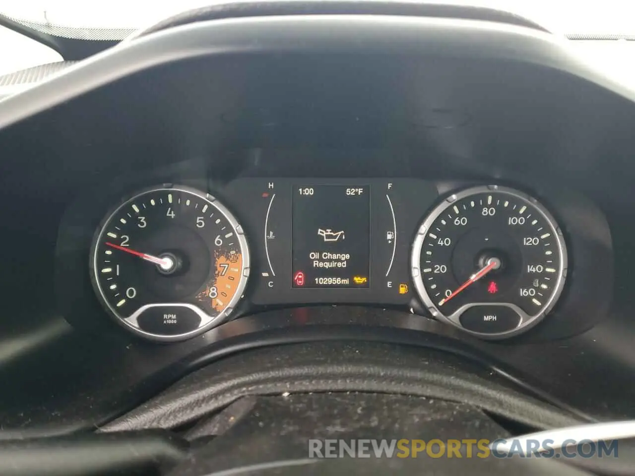 9 Photograph of a damaged car ZACCJBAW7GPD63778 JEEP RENEGADE 2019