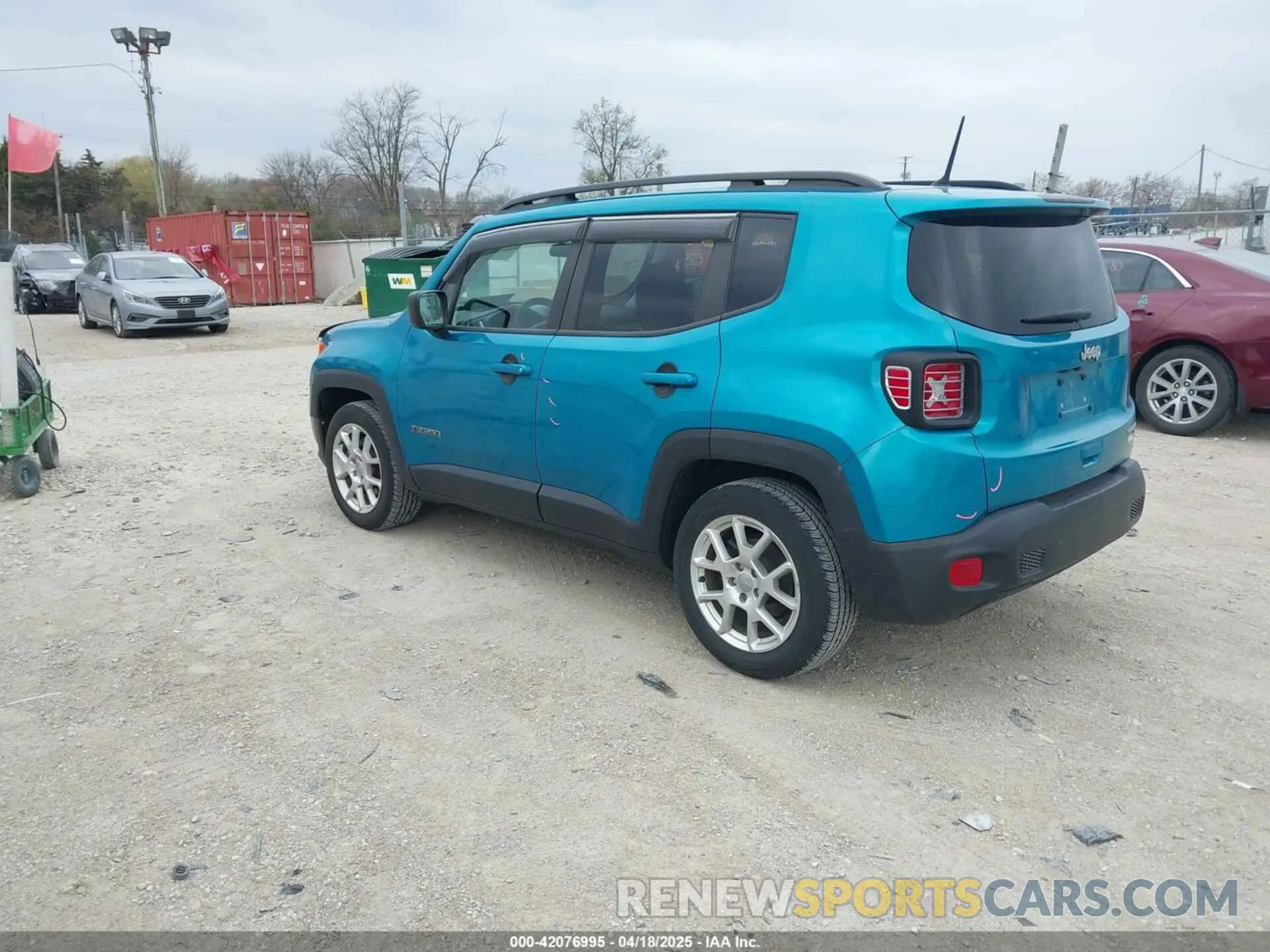 3 Photograph of a damaged car ZACNJAAB2KPK39116 JEEP RENEGADE 2019