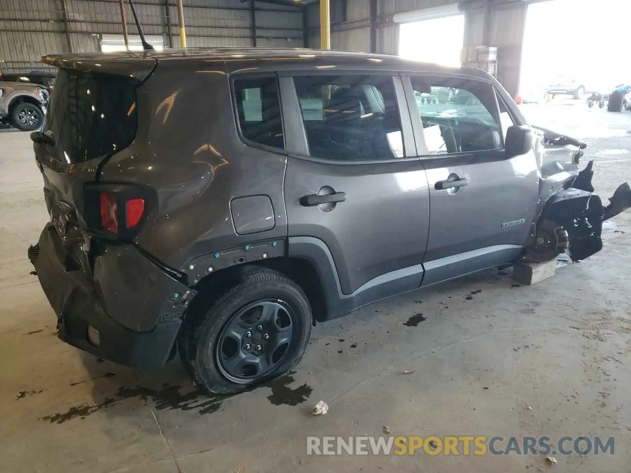 3 Photograph of a damaged car ZACNJAAB3KPK13477 JEEP RENEGADE 2019