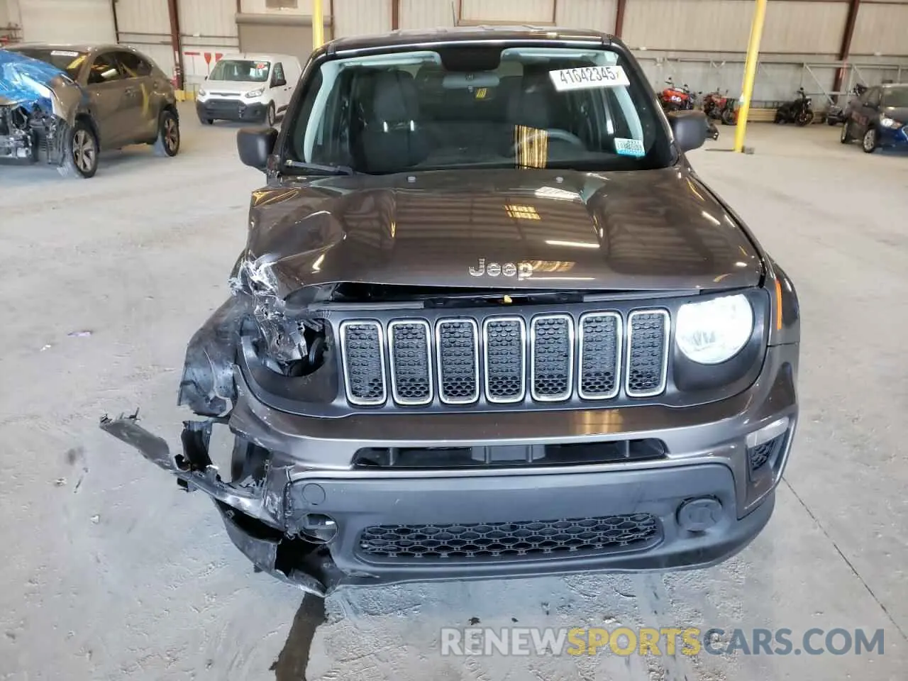5 Photograph of a damaged car ZACNJAAB3KPK13477 JEEP RENEGADE 2019