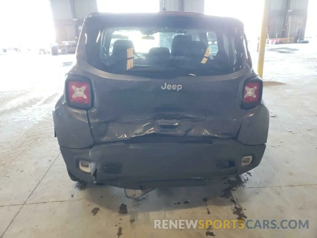 6 Photograph of a damaged car ZACNJAAB3KPK13477 JEEP RENEGADE 2019