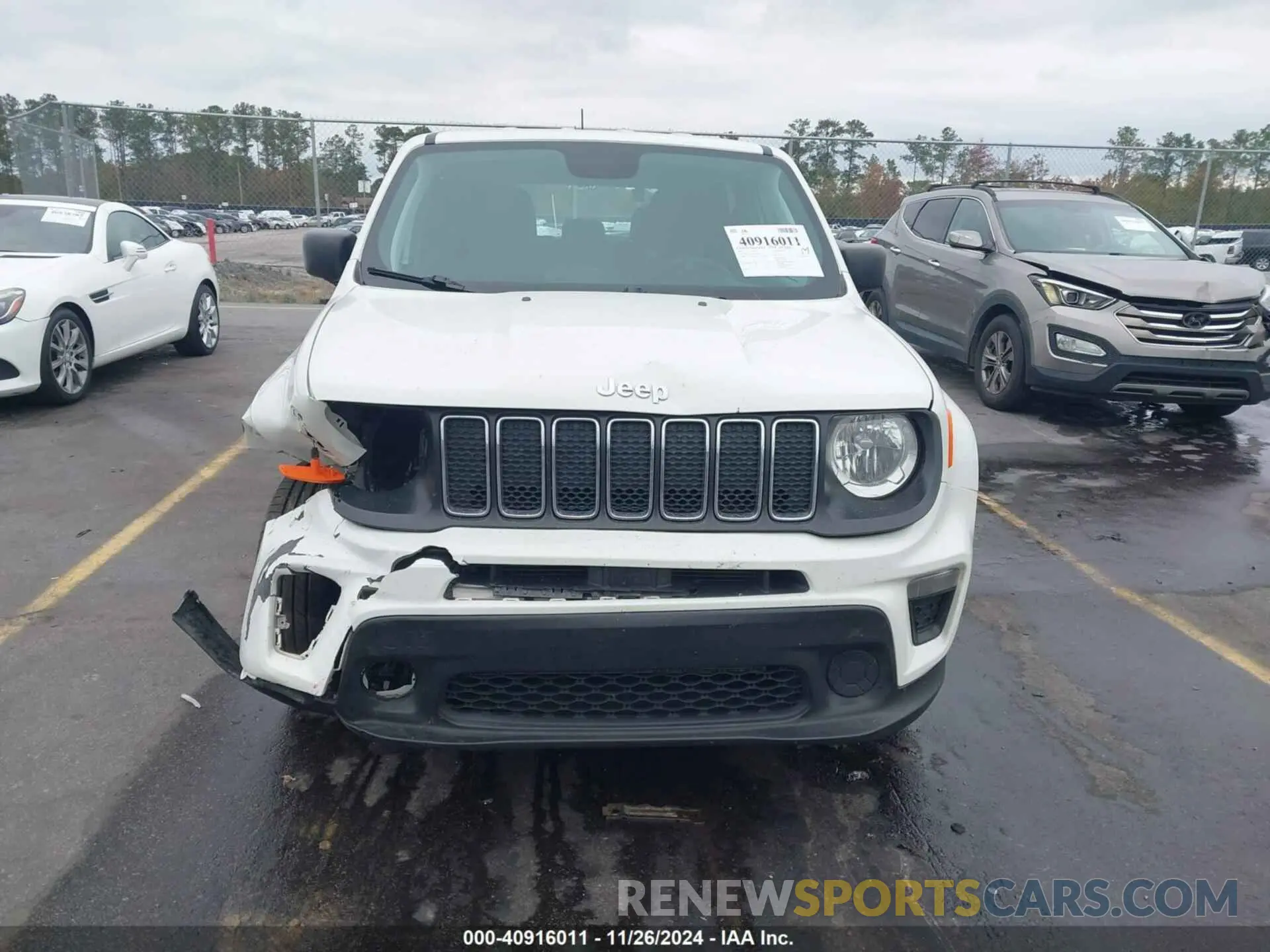 12 Photograph of a damaged car ZACNJAAB5KPK11861 JEEP RENEGADE 2019