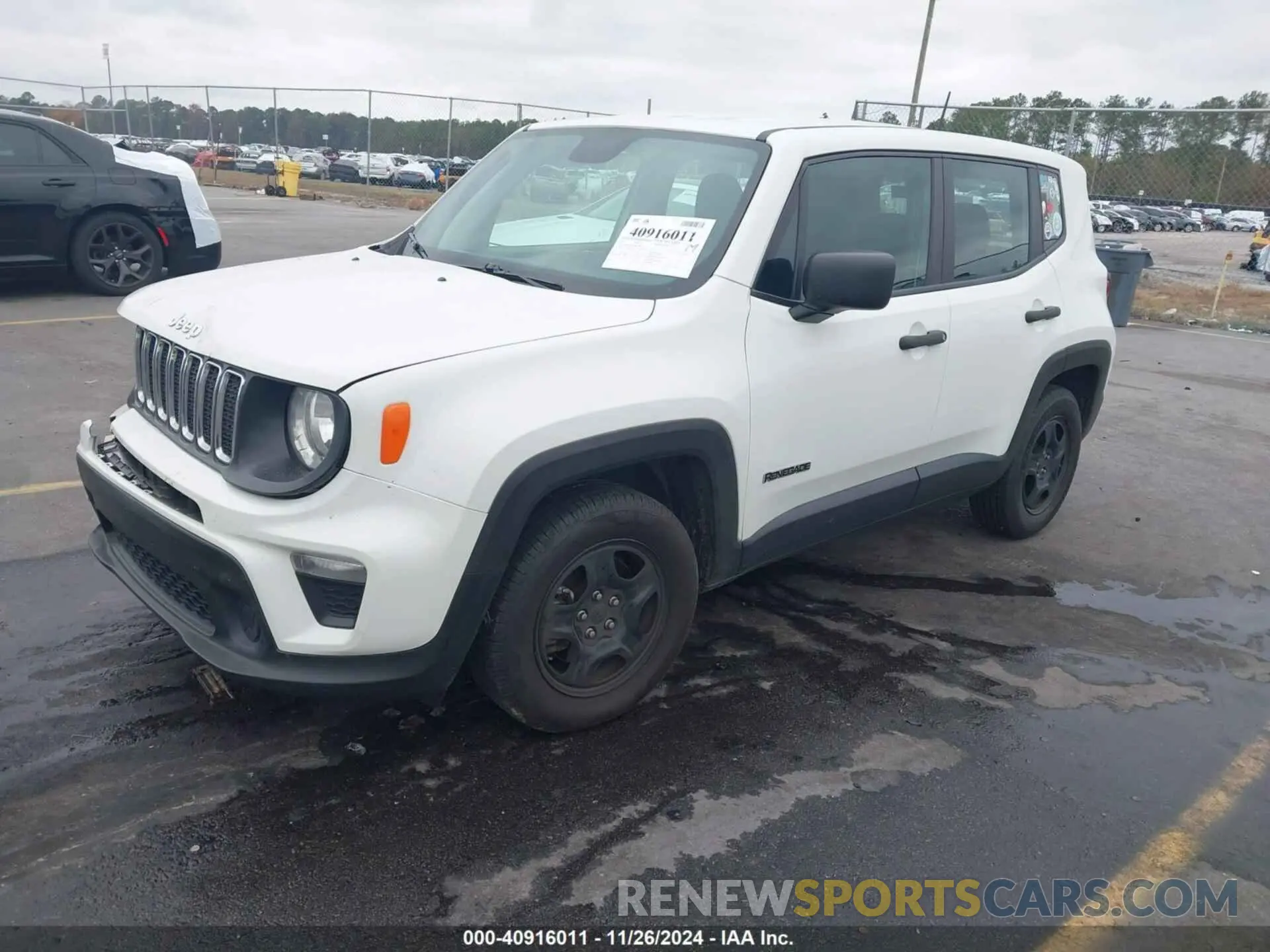 2 Photograph of a damaged car ZACNJAAB5KPK11861 JEEP RENEGADE 2019