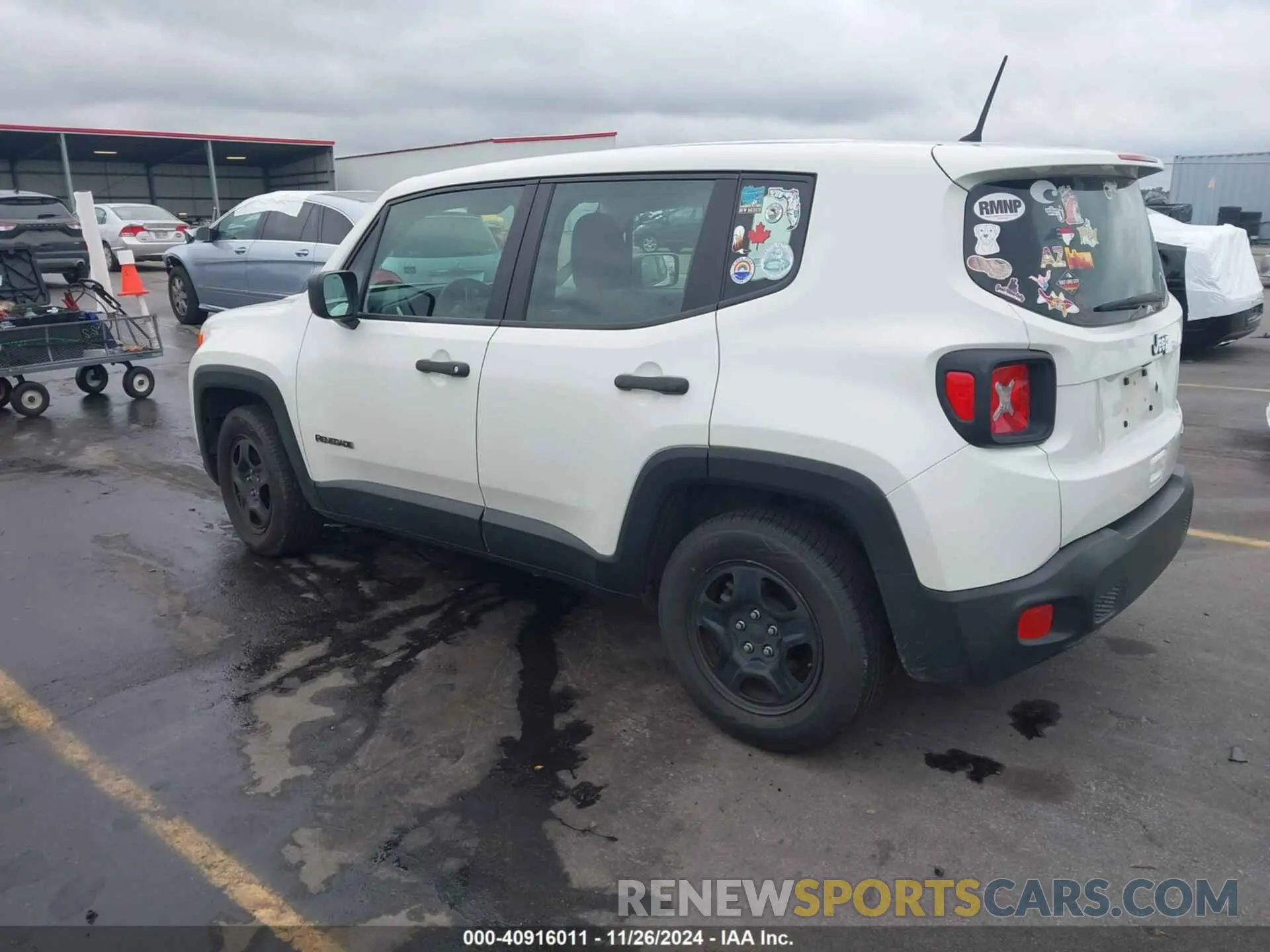 3 Photograph of a damaged car ZACNJAAB5KPK11861 JEEP RENEGADE 2019