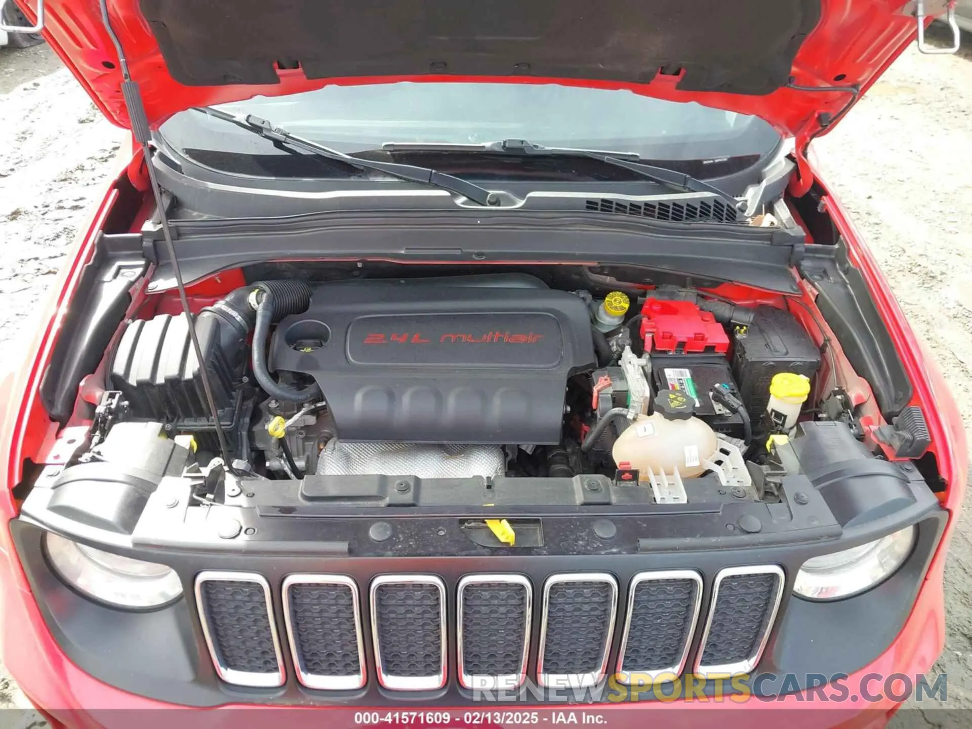 10 Photograph of a damaged car ZACNJAAB8KPK37967 JEEP RENEGADE 2019