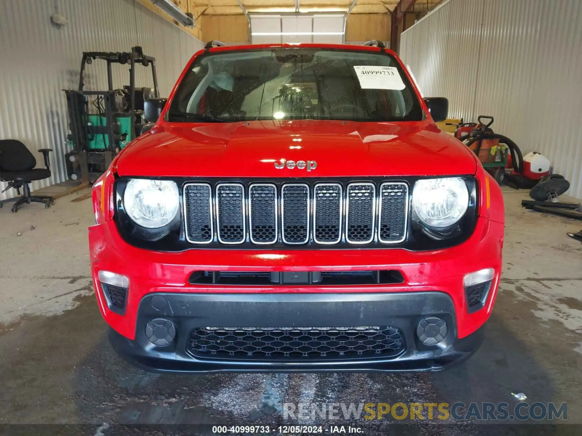 12 Photograph of a damaged car ZACNJAABXKPK24931 JEEP RENEGADE 2019
