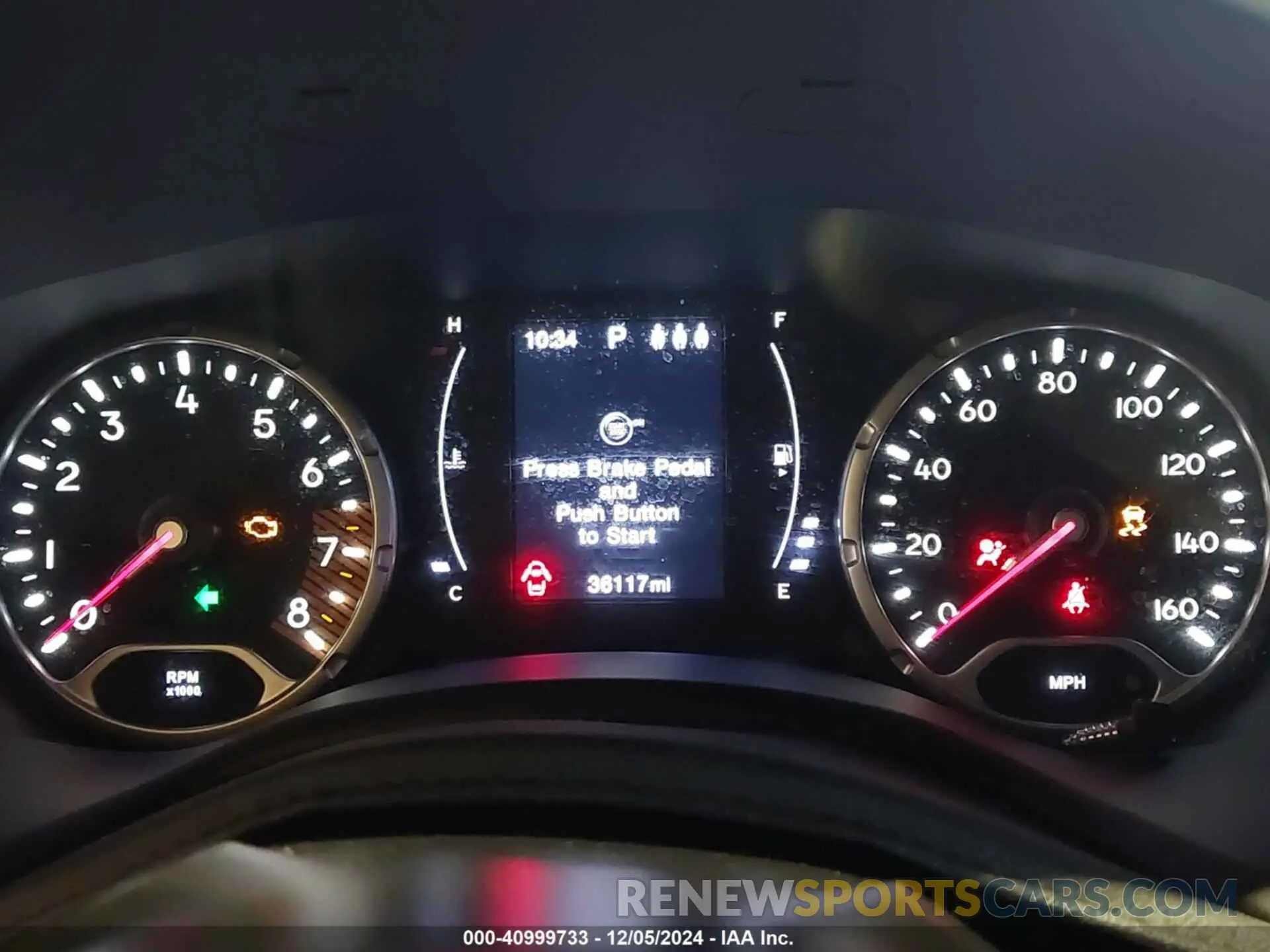7 Photograph of a damaged car ZACNJAABXKPK24931 JEEP RENEGADE 2019