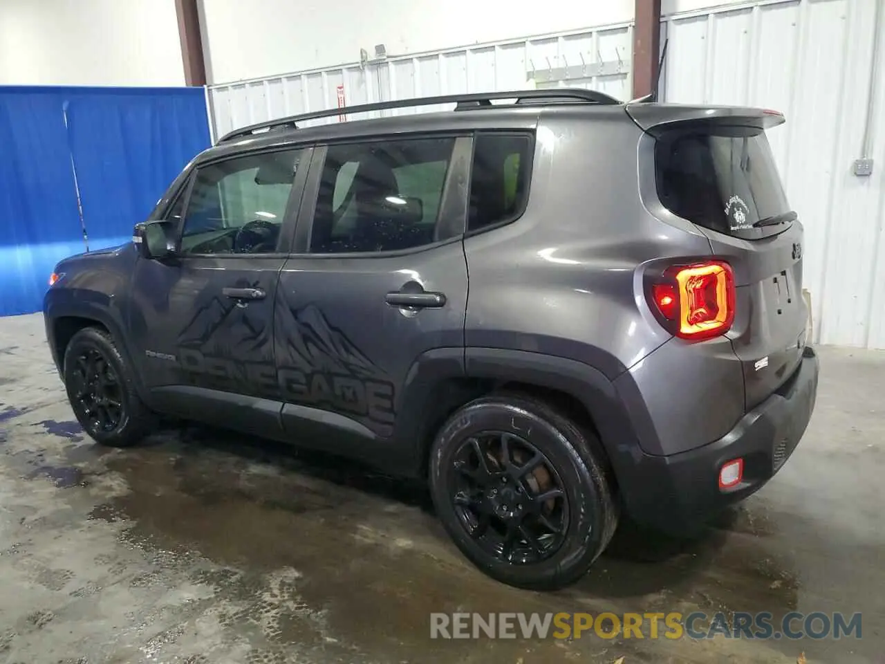 2 Photograph of a damaged car ZACNJAB11KPK14360 JEEP RENEGADE 2019