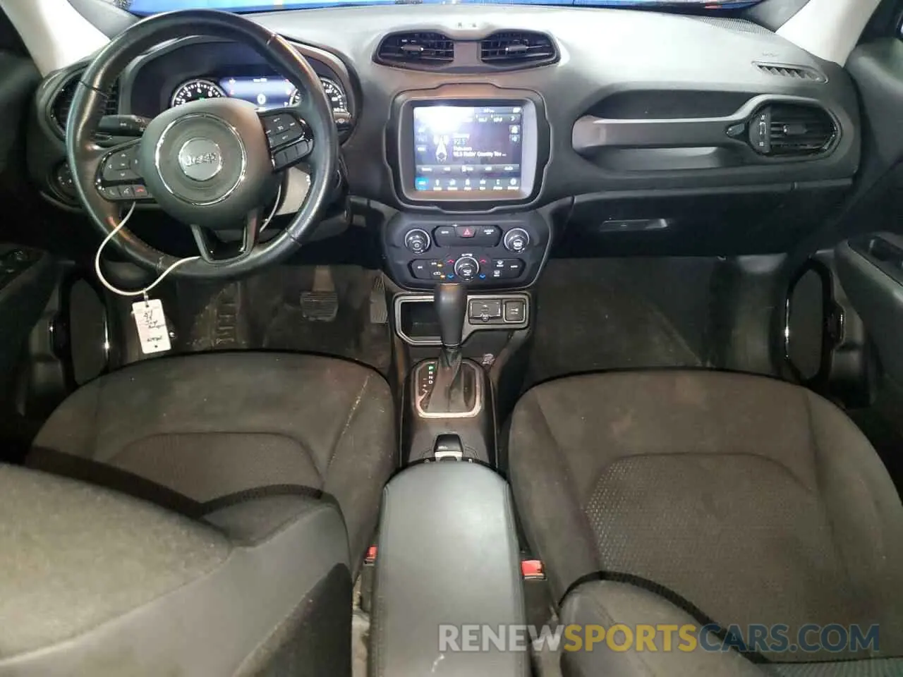 8 Photograph of a damaged car ZACNJAB11KPK14360 JEEP RENEGADE 2019