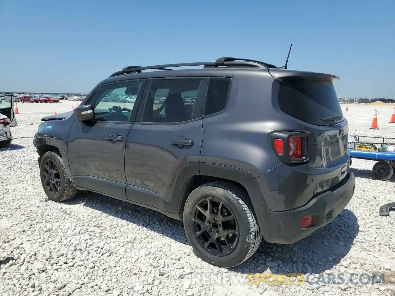 2 Photograph of a damaged car ZACNJAB16KPK38007 JEEP RENEGADE 2019