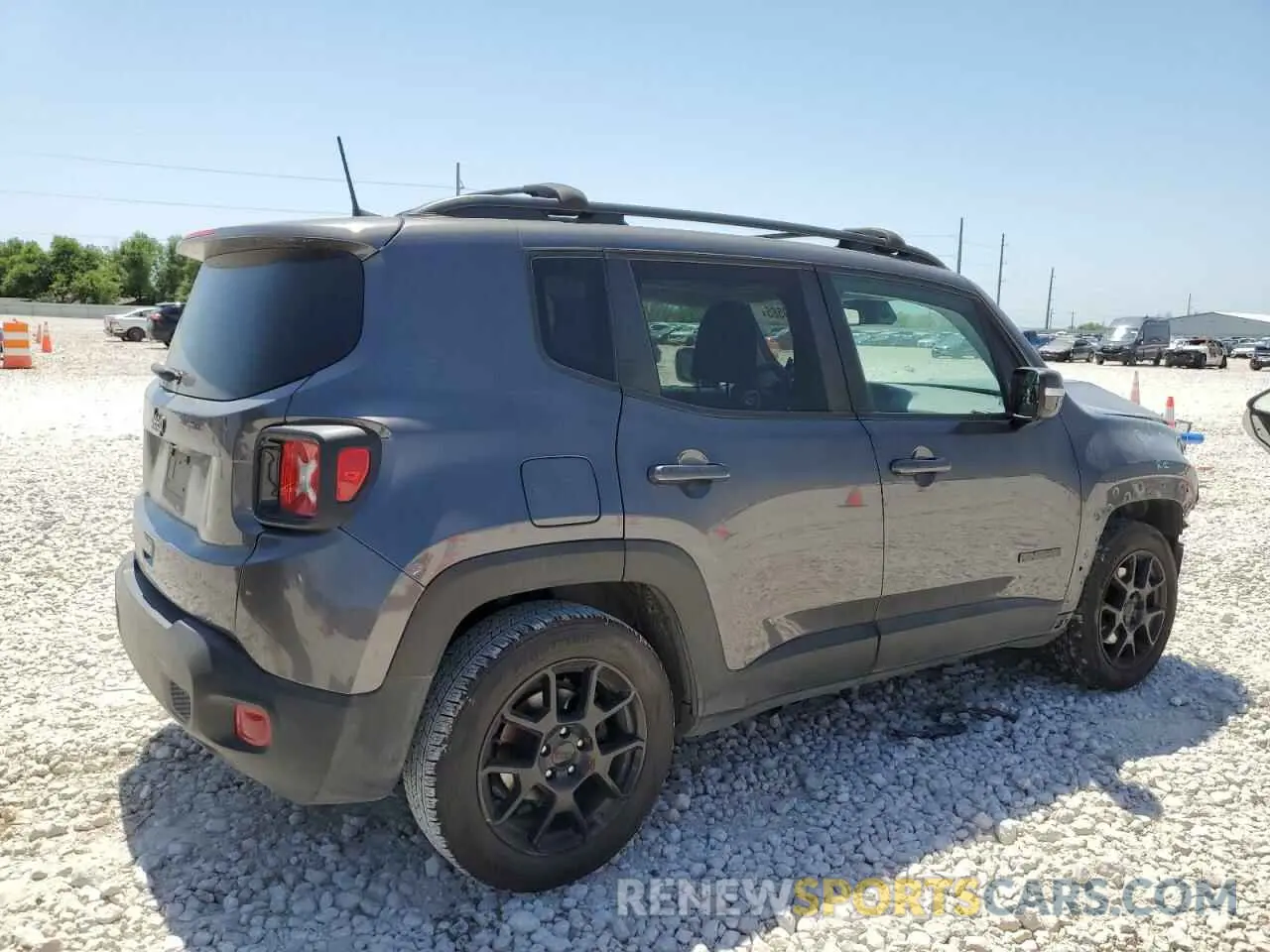 3 Photograph of a damaged car ZACNJAB16KPK38007 JEEP RENEGADE 2019
