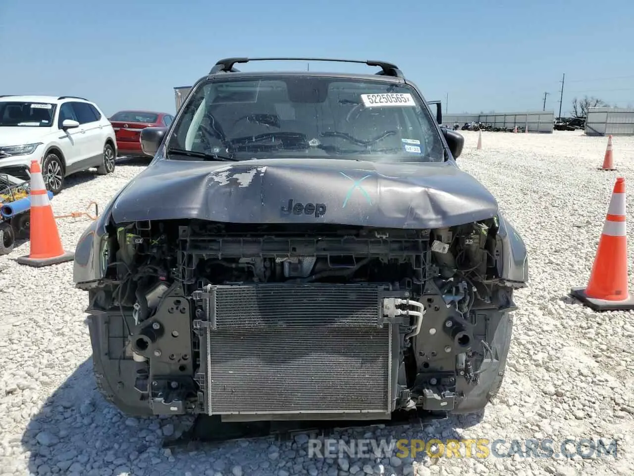 5 Photograph of a damaged car ZACNJAB16KPK38007 JEEP RENEGADE 2019