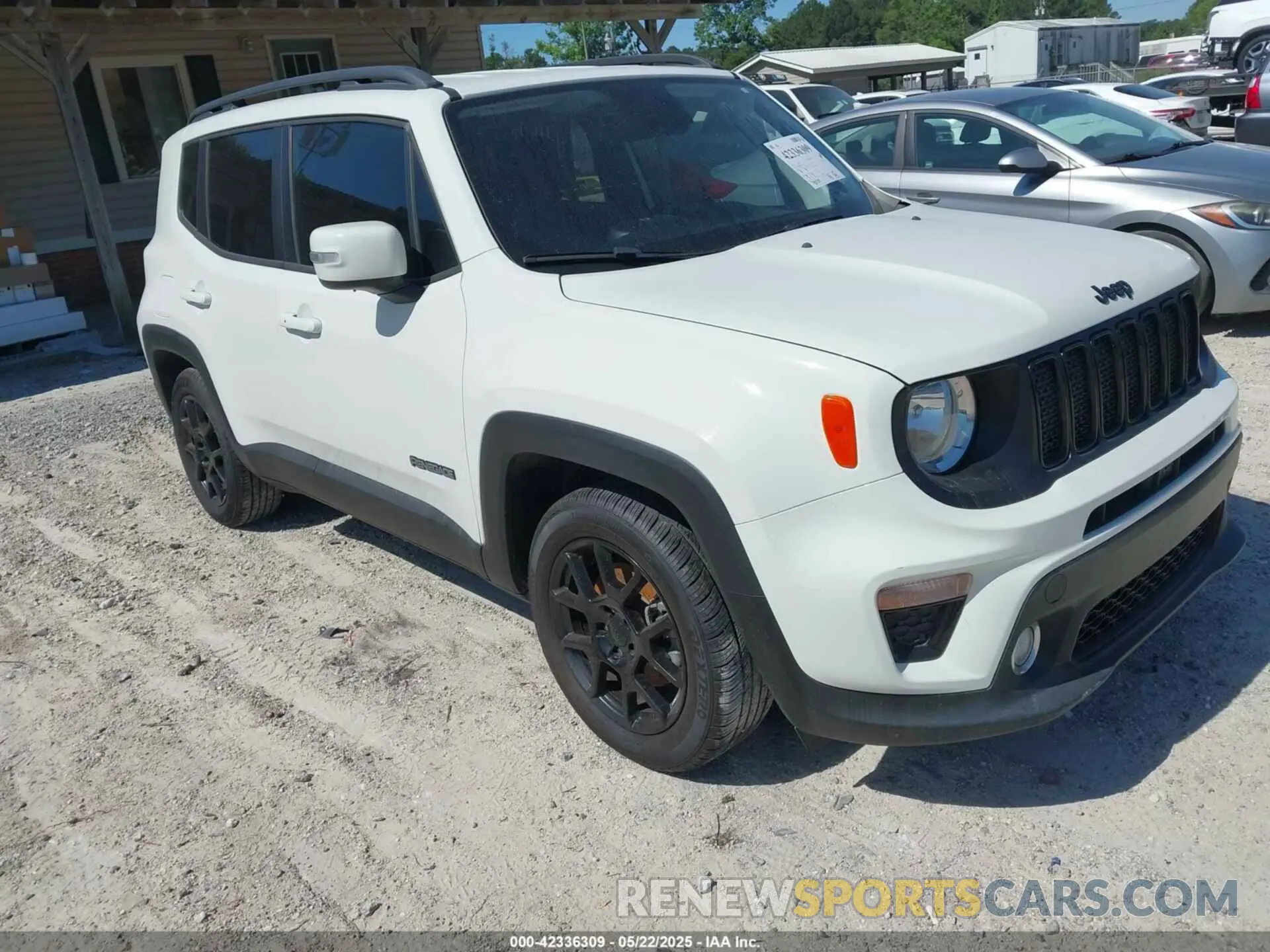 1 Photograph of a damaged car ZACNJAB16KPK42882 JEEP RENEGADE 2019