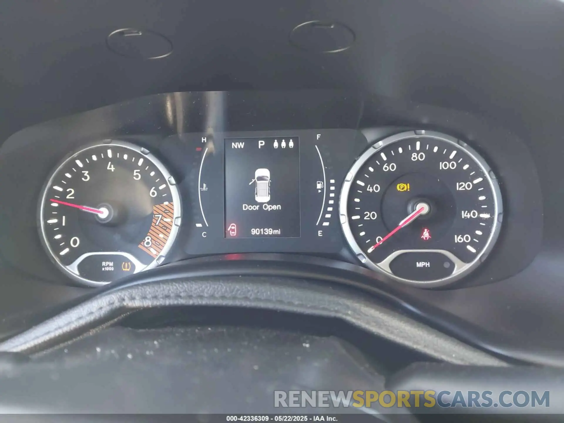 7 Photograph of a damaged car ZACNJAB16KPK42882 JEEP RENEGADE 2019