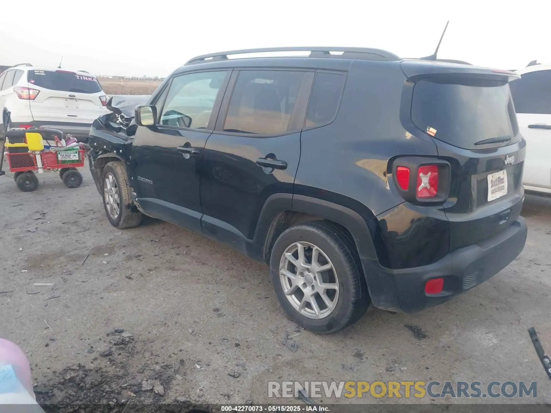 3 Photograph of a damaged car ZACNJABB0KPJ75446 JEEP RENEGADE 2019