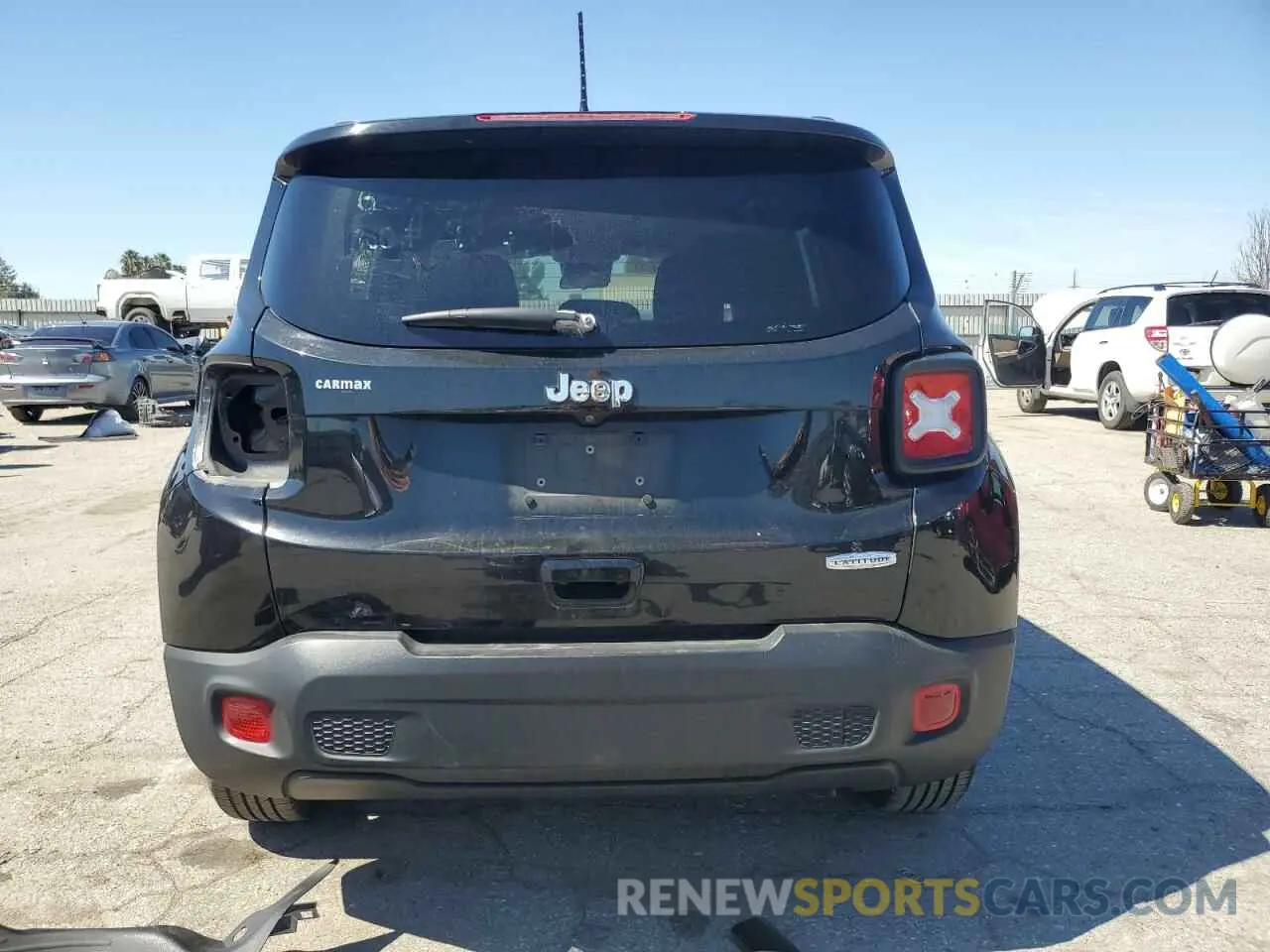 6 Photograph of a damaged car ZACNJABB0KPJ84888 JEEP RENEGADE 2019