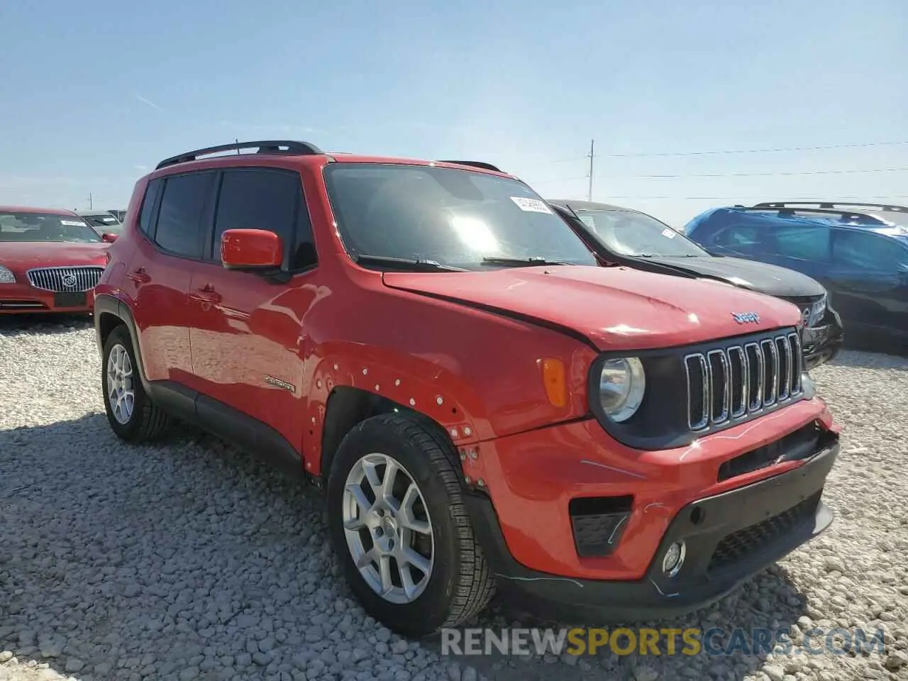 4 Photograph of a damaged car ZACNJABB0KPK00863 JEEP RENEGADE 2019