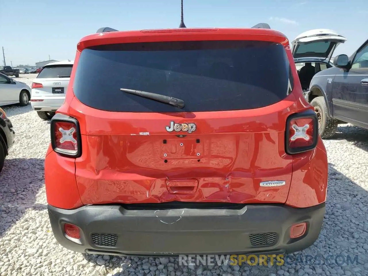 6 Photograph of a damaged car ZACNJABB0KPK00863 JEEP RENEGADE 2019
