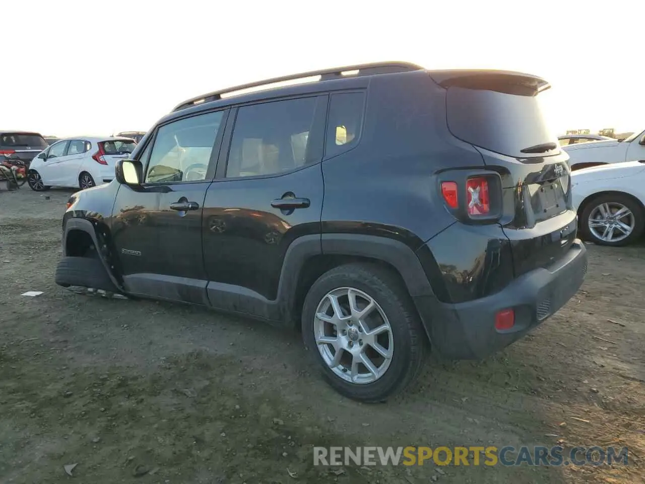 2 Photograph of a damaged car ZACNJABB0KPK61792 JEEP RENEGADE 2019