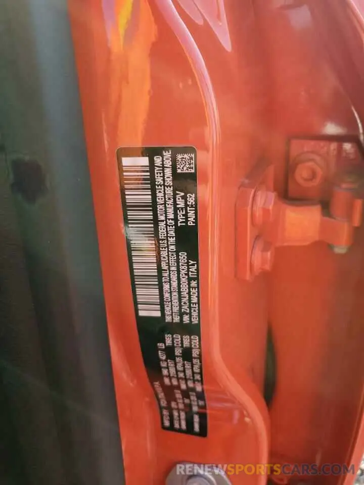 13 Photograph of a damaged car ZACNJABB0KPK87650 JEEP RENEGADE 2019
