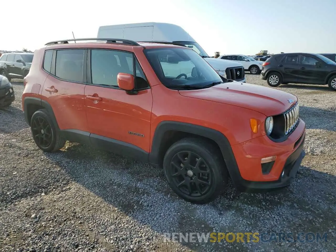 4 Photograph of a damaged car ZACNJABB0KPK87650 JEEP RENEGADE 2019