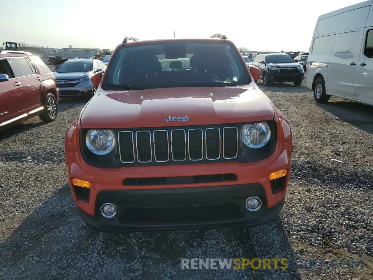 5 Photograph of a damaged car ZACNJABB0KPK87650 JEEP RENEGADE 2019