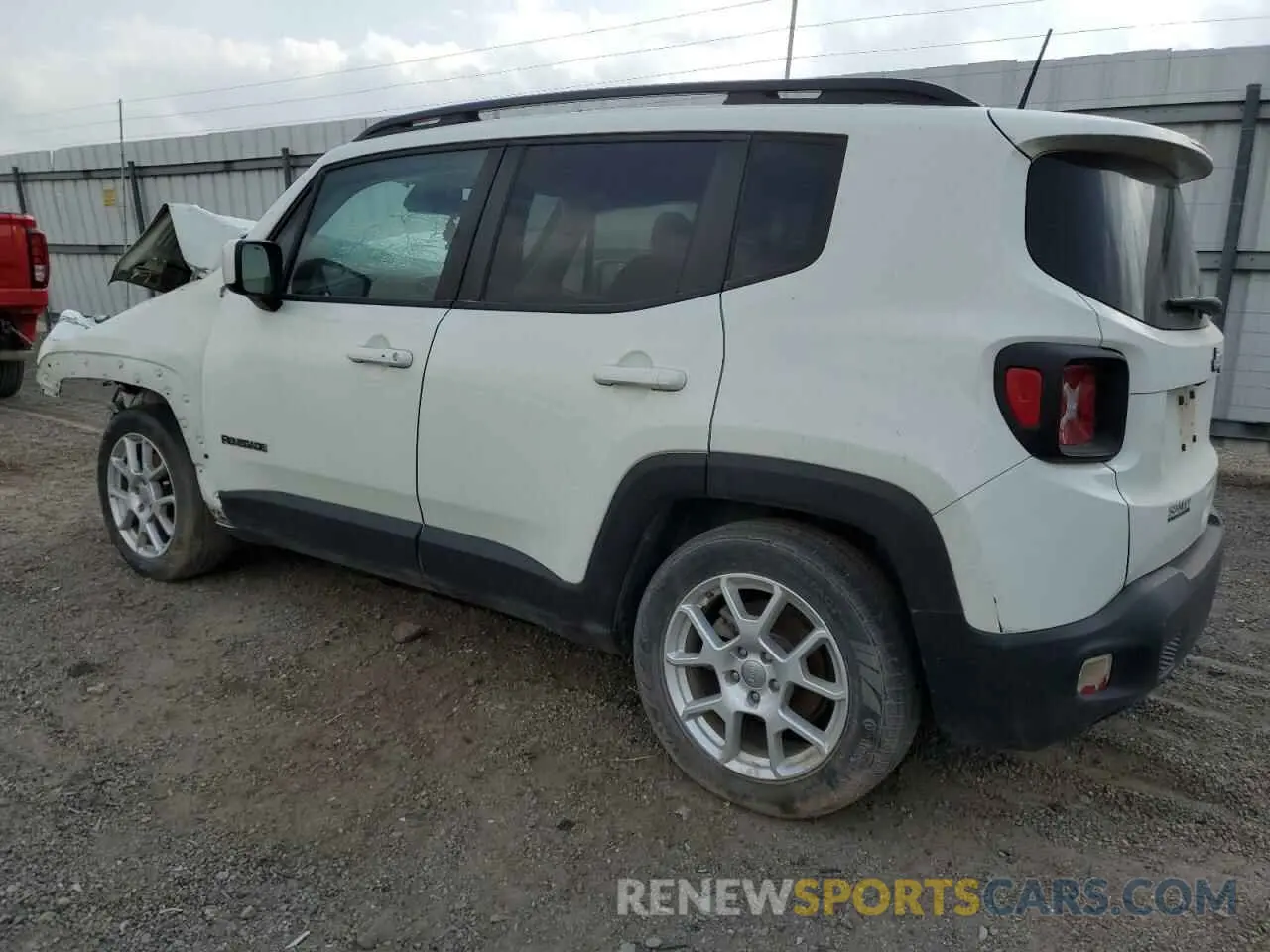 2 Photograph of a damaged car ZACNJABB0KPK93447 JEEP RENEGADE 2019