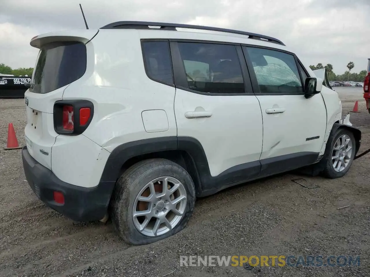 3 Photograph of a damaged car ZACNJABB0KPK93447 JEEP RENEGADE 2019