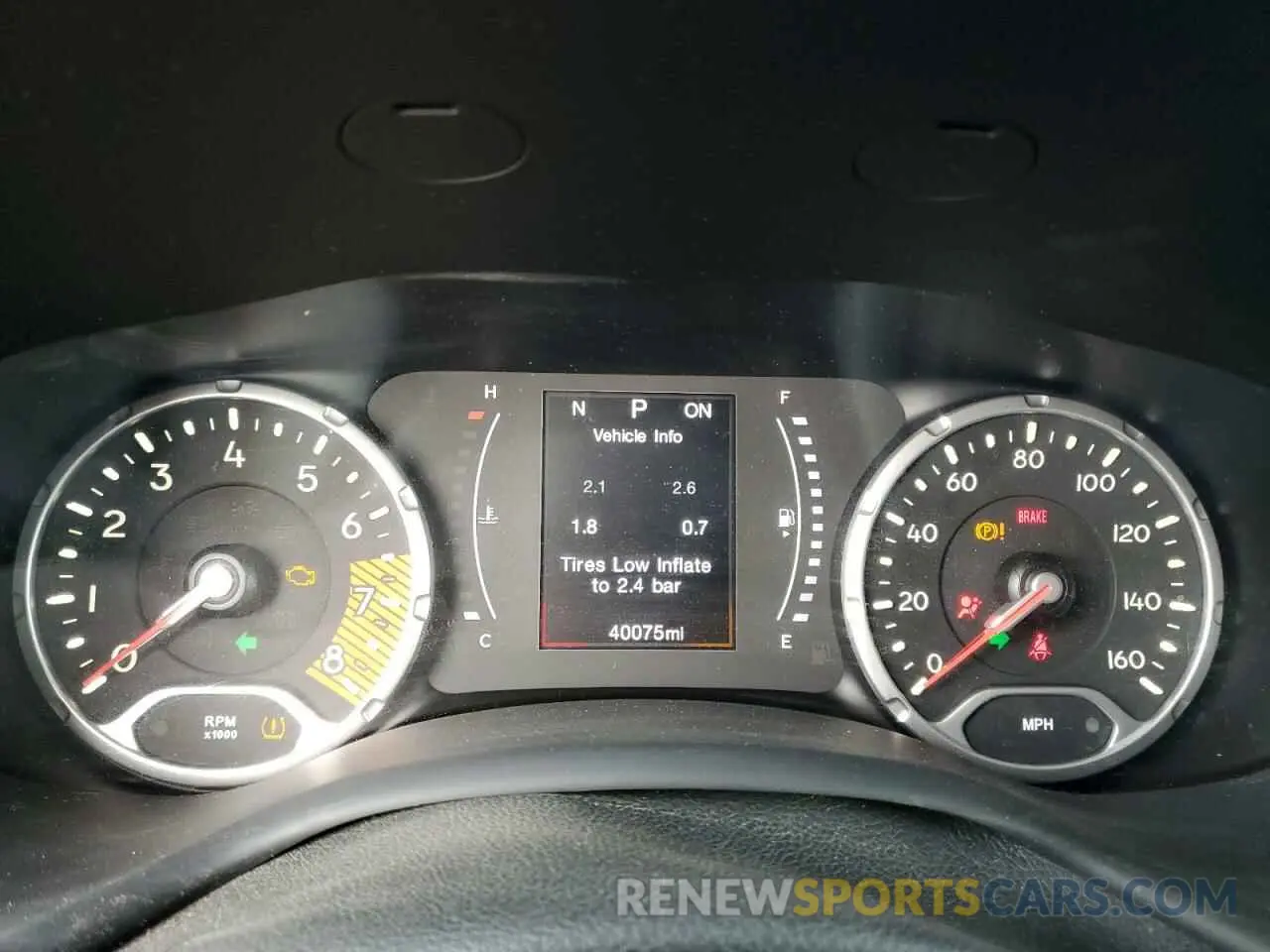9 Photograph of a damaged car ZACNJABB0KPK93447 JEEP RENEGADE 2019